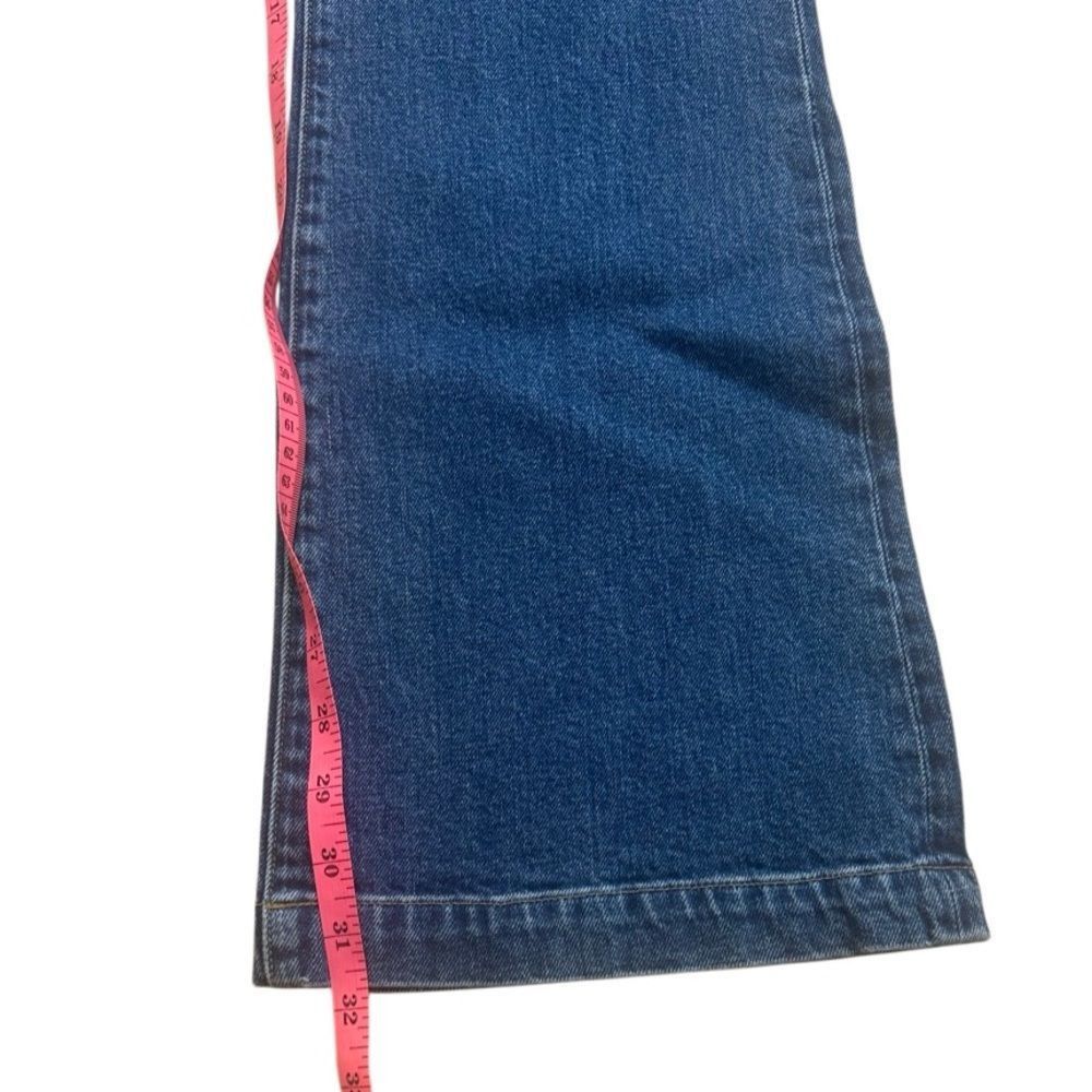 Jean NWT Le Jean Remy Flare High Rise Dark Wash Blue Size 29 Size 29" - 4 Thumbnail
