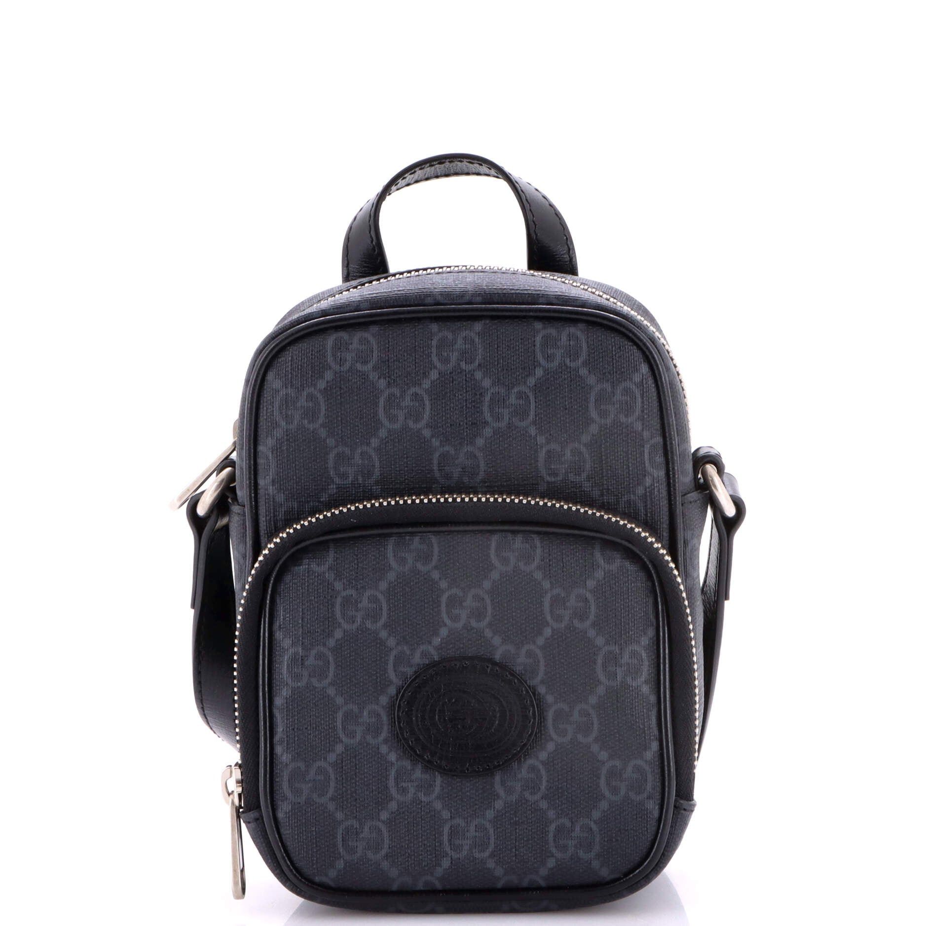 Gucci Interlocking G Patch Top Handle Crossbody Bag Size ONE SIZE - 1 Thumbnail