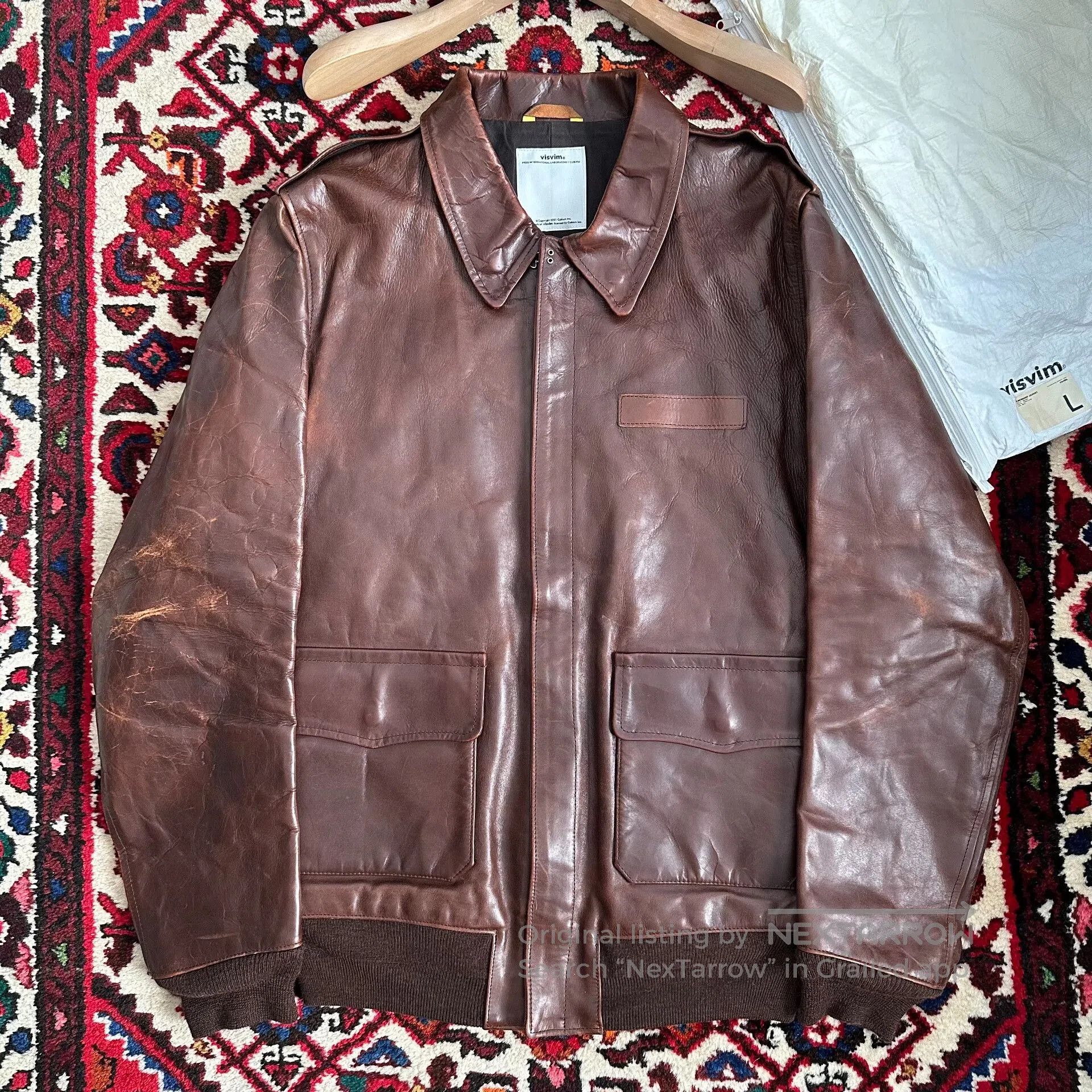Visvim visvim elmendorf leather jacket size large. Size US L / EU 52-54 / 3 - 1 Thumbnail