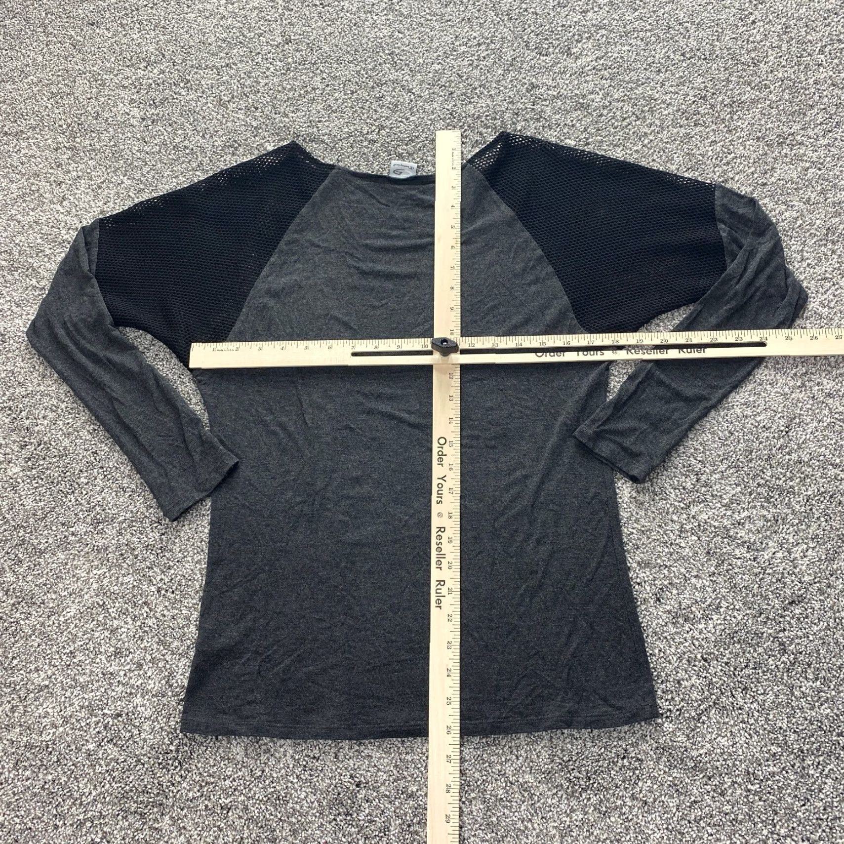 Champion Champion Shirt Womens XS Gray Long Sleeve Casual Athletic Stretch Size XS / US 0-2 / IT 36-38 - 5 Thumbnail