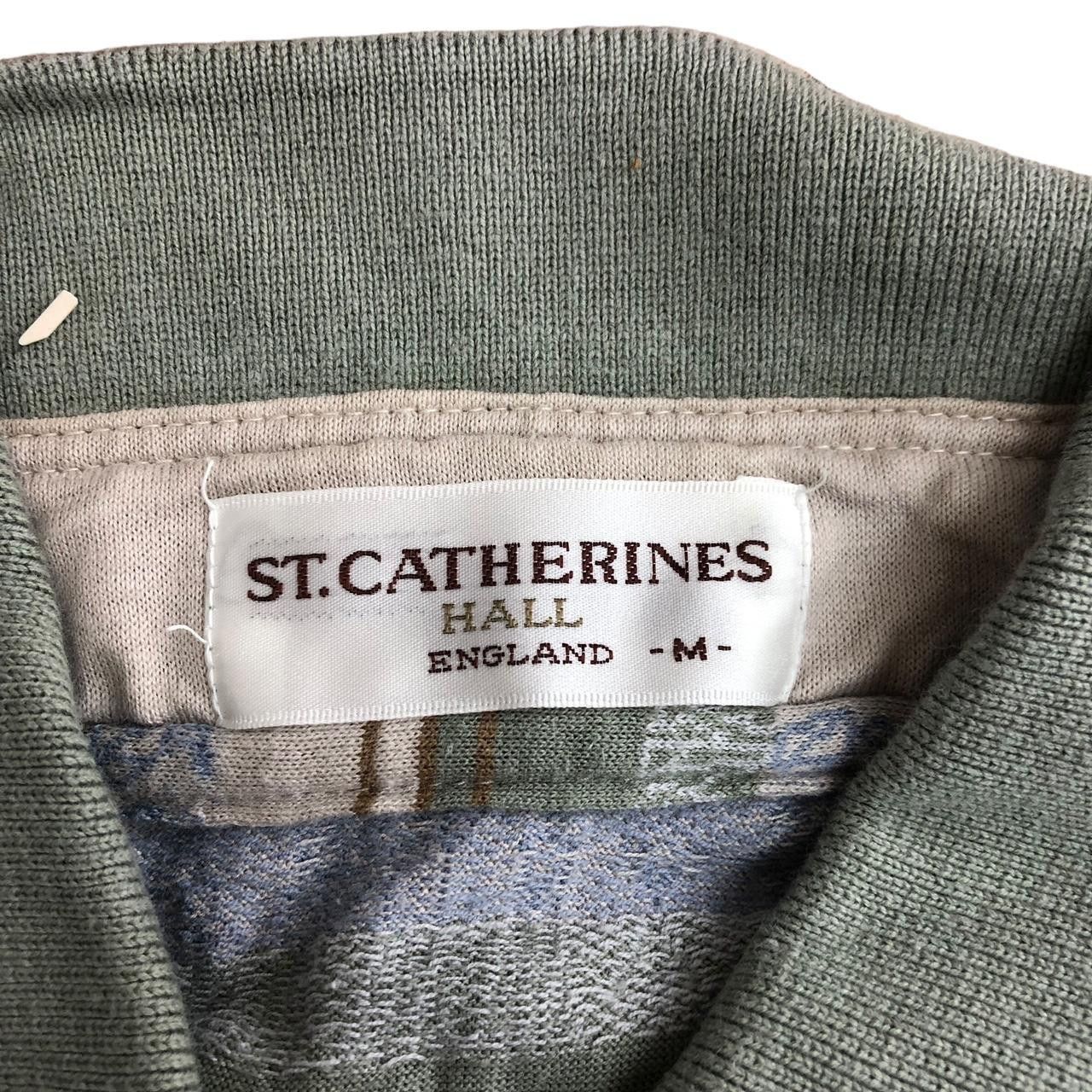 Vintage Vintage ST. CATHERINES Monogram Polo Tee Shirt Top Golf AOP Size US M / EU 48-50 / 2 - 5 Thumbnail