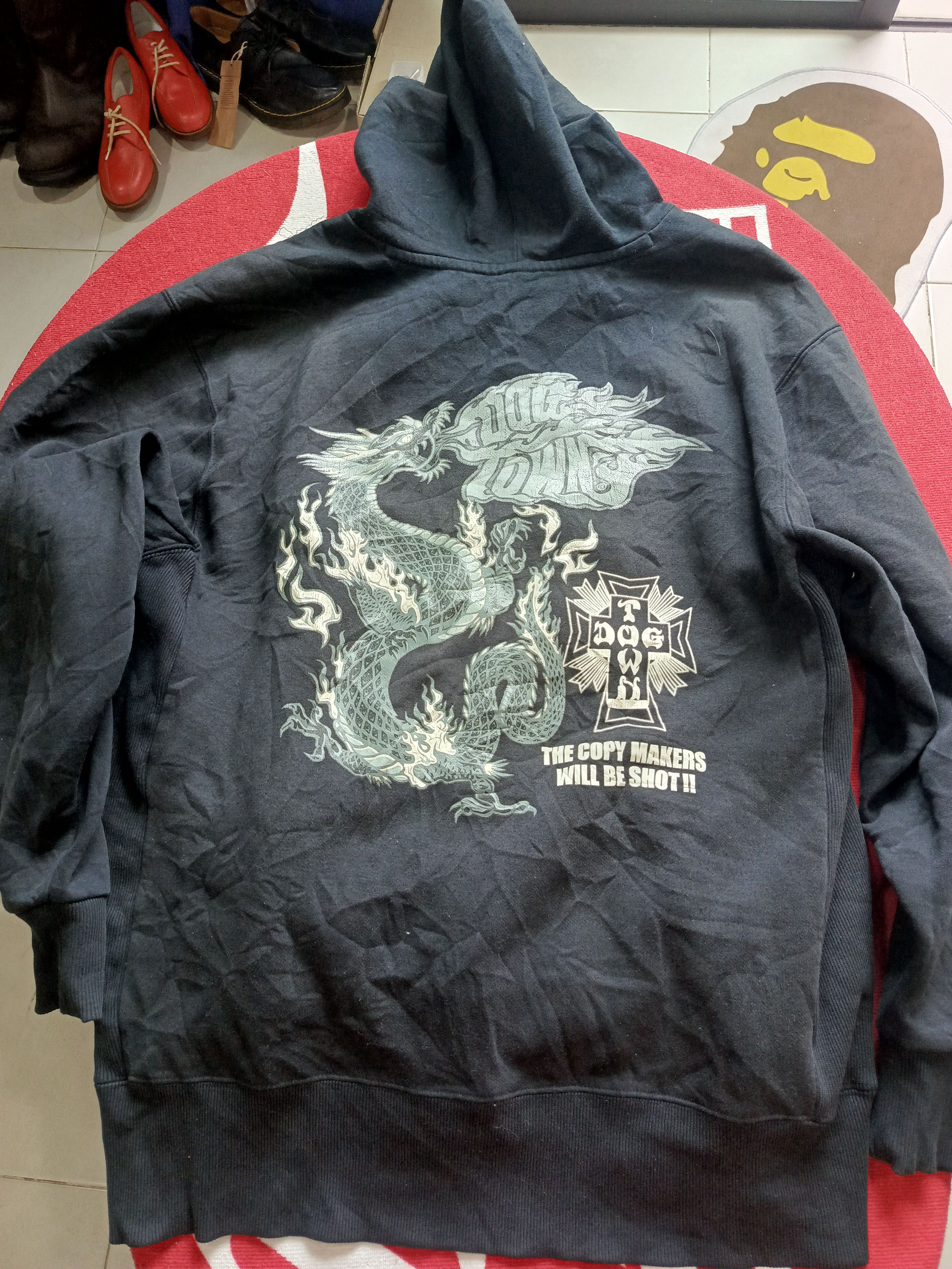Dogtown Rare dogtown black dragon side tape hoodie Size US XL / EU 56 / 4 - 3 Thumbnail