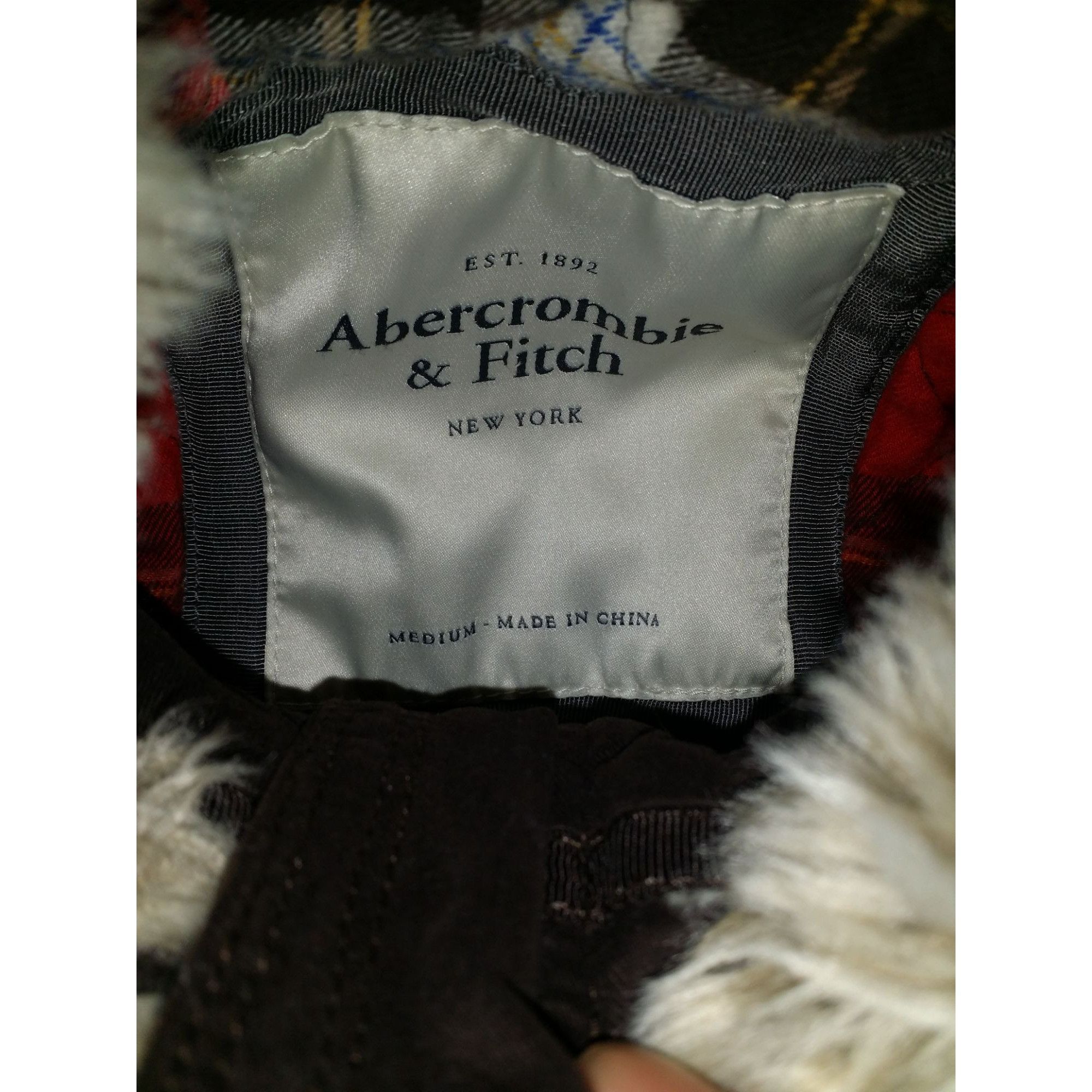 Abercrombie & Fitch Abercrombie & Fitch Zip Up Winter Jacket Women Sz M Brown Fa Size M / US 6-8 / IT 42-44 - 6 Thumbnail