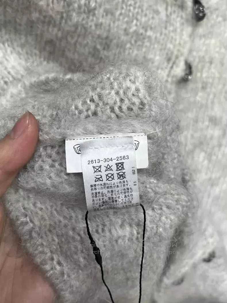 Chrome Hearts Chrome Hearts Gray Cashmere Cardigan. Size S / US 4 / IT 40 - 5 Thumbnail