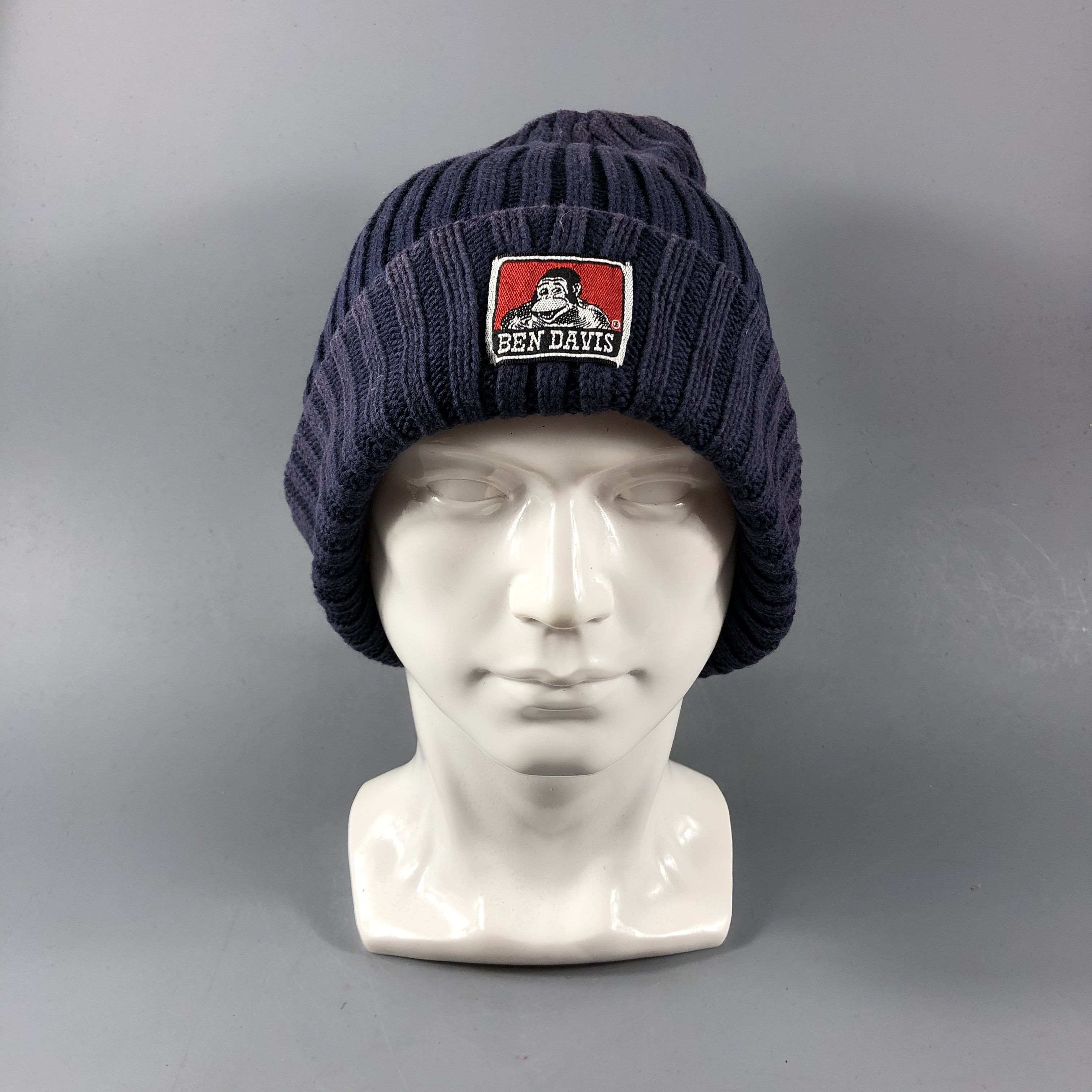 Ben Davis Ben Davis Pleated Cotton Beanie Snowcap Snow Hat B747 Size ONE SIZE - 1 Thumbnail