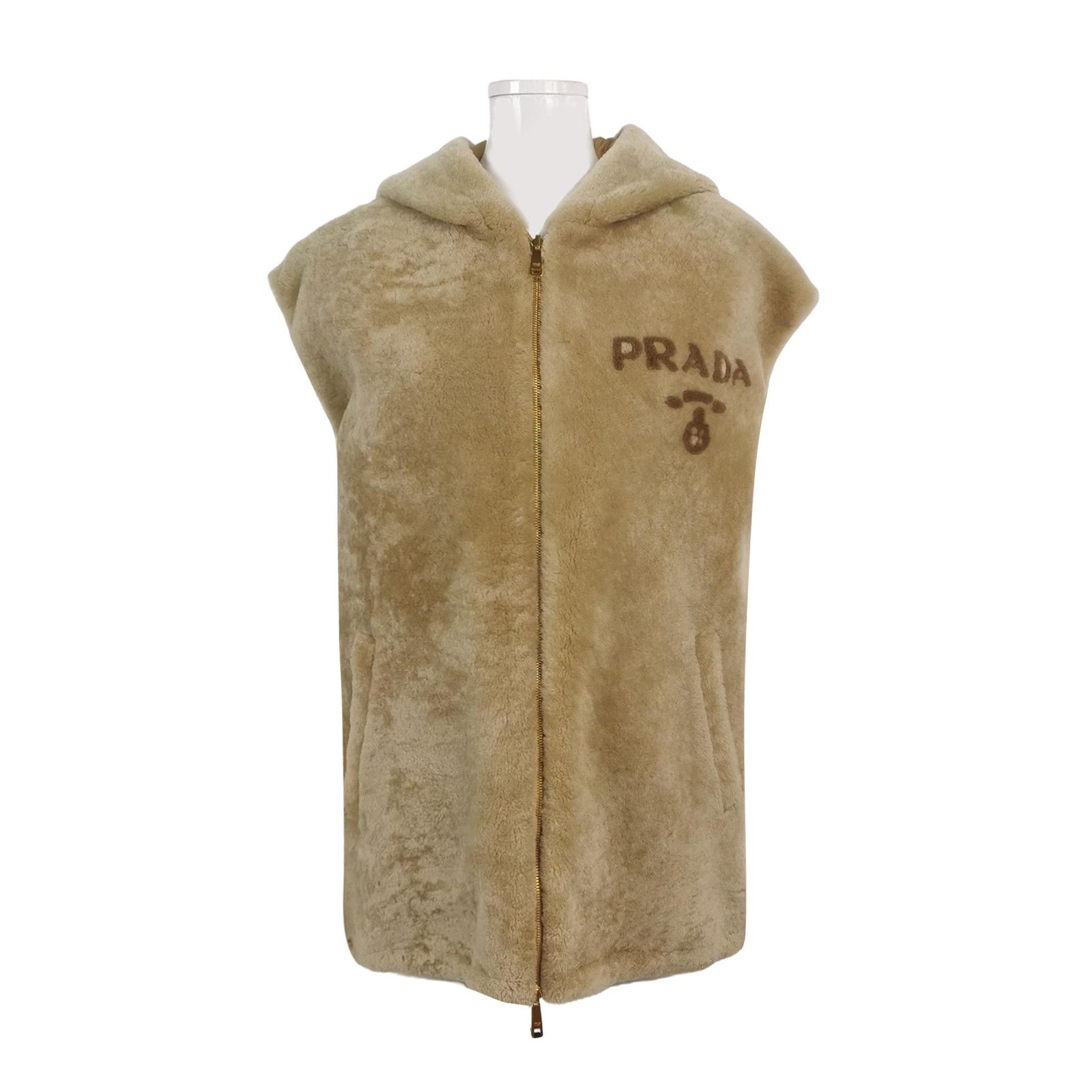 Prada Prada Reversible Hooded Vest Size 40 Size S / US 4 / IT 40 - 1 Thumbnail