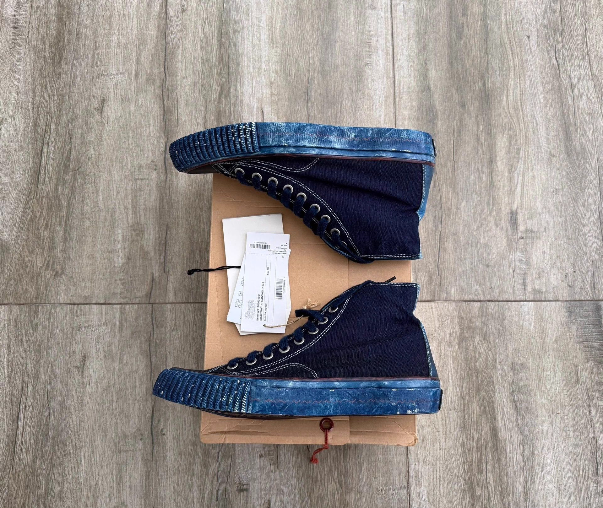 Visvim VISVIM ICT SKAGWAY HI Canvas Indigo US8 New Size US 8 / EU 41 - 3 Thumbnail