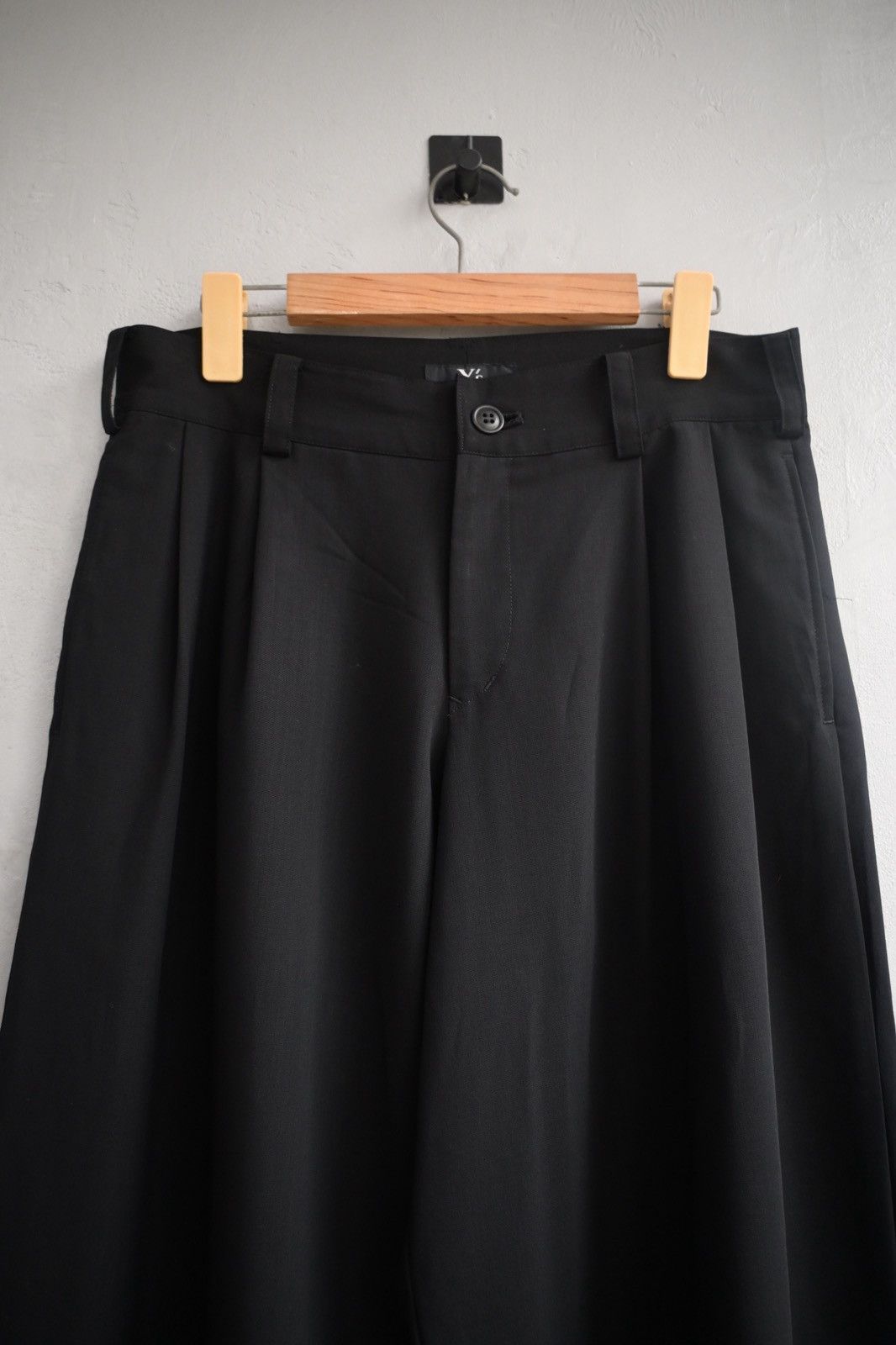 Yohji Yamamoto Yohji Yamamoto 90’s cropped wide-leg wool trousers Size US 30 / EU 46 - 3 Thumbnail
