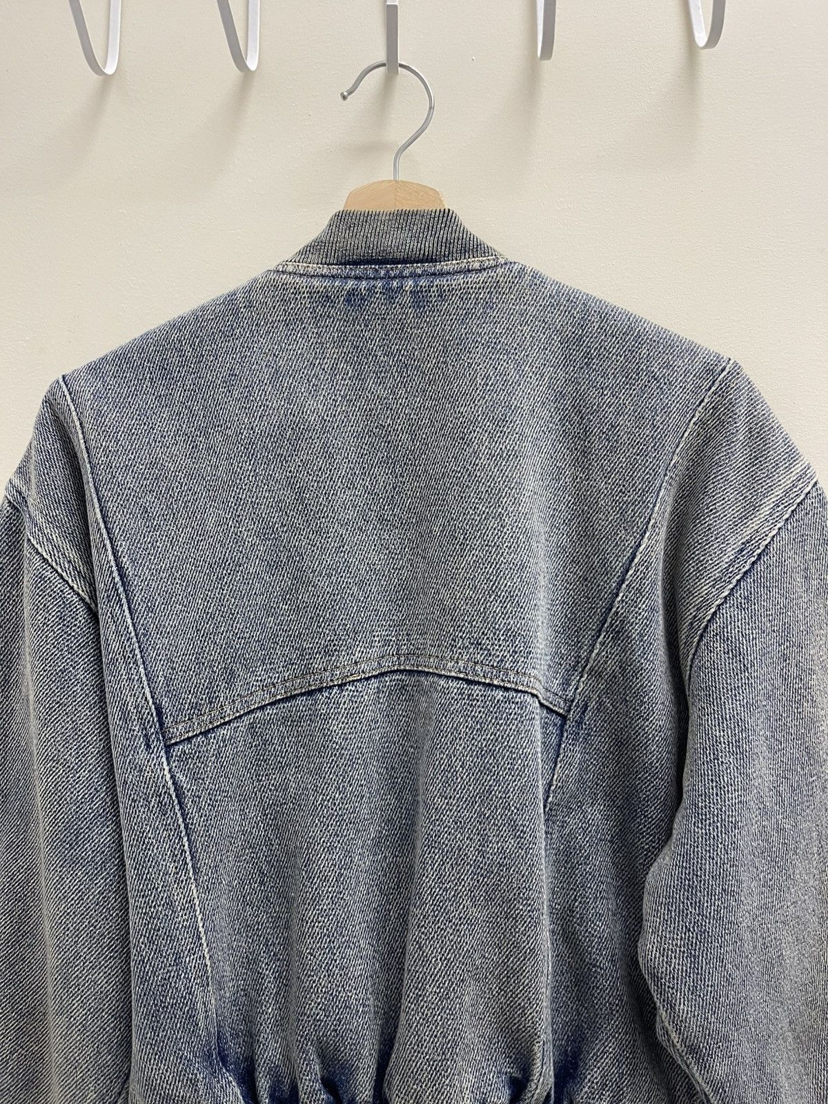 Giorgio Armani Vintage Armani Jeans Denim Bomber Jacket Size US M / EU 48-50 / 2 - 10 Thumbnail