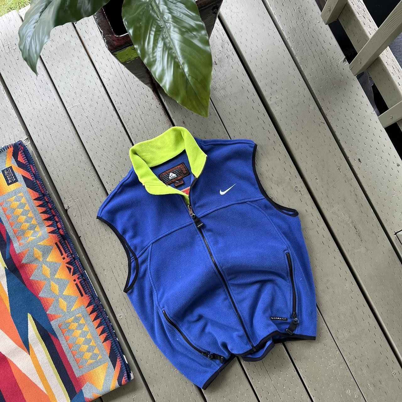 Nike ACG × Vintage Vintage 90s Y2K Nike acg vest Size US L / EU 52-54 / 3 - 3 Thumbnail