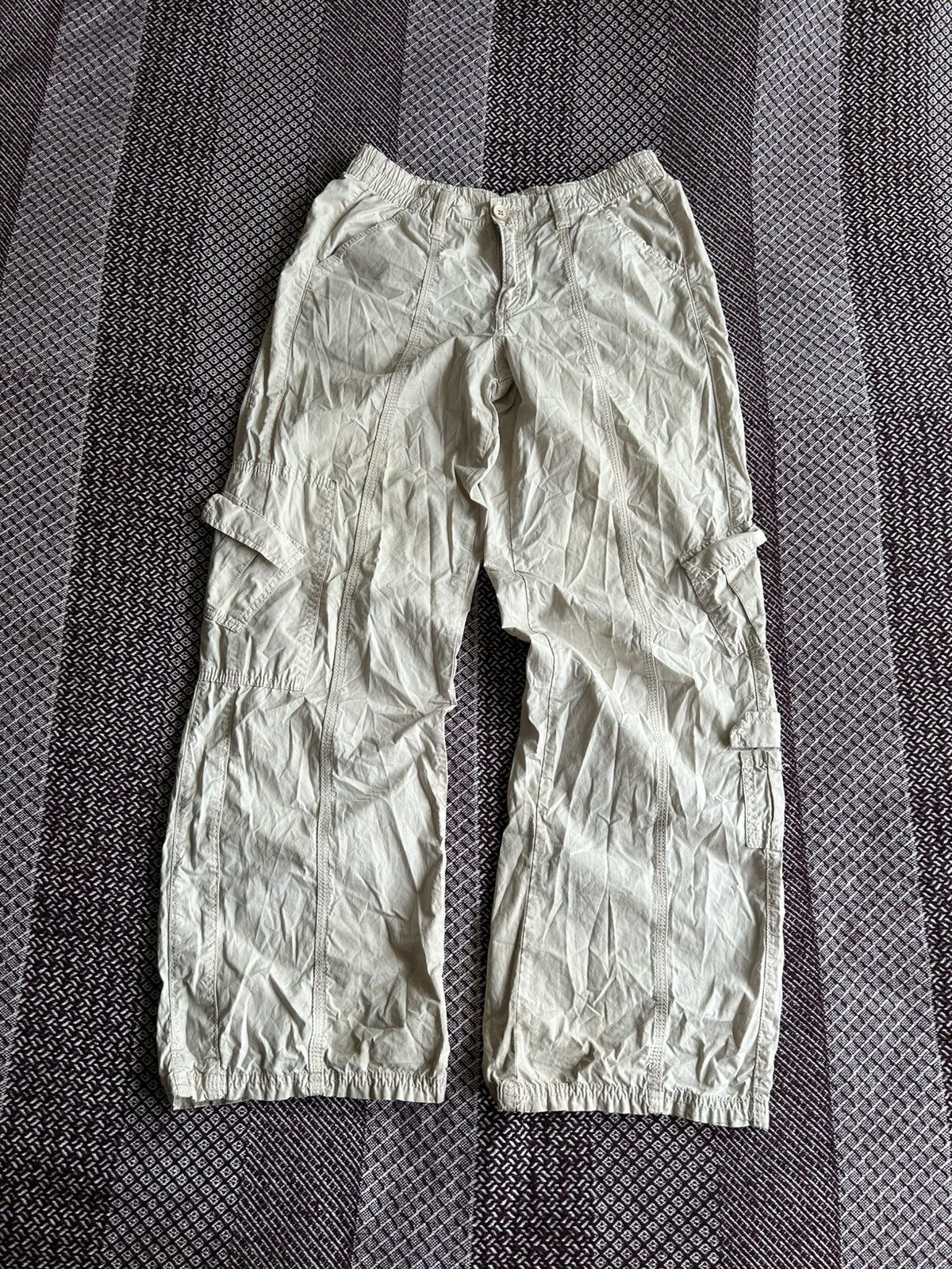 Bdg × Japanese Brand BDG Y2K Cargo Pants Unisex Baggy Fit Multipocket Size S Size 25" / US 0 / IT 36 - 1 Thumbnail