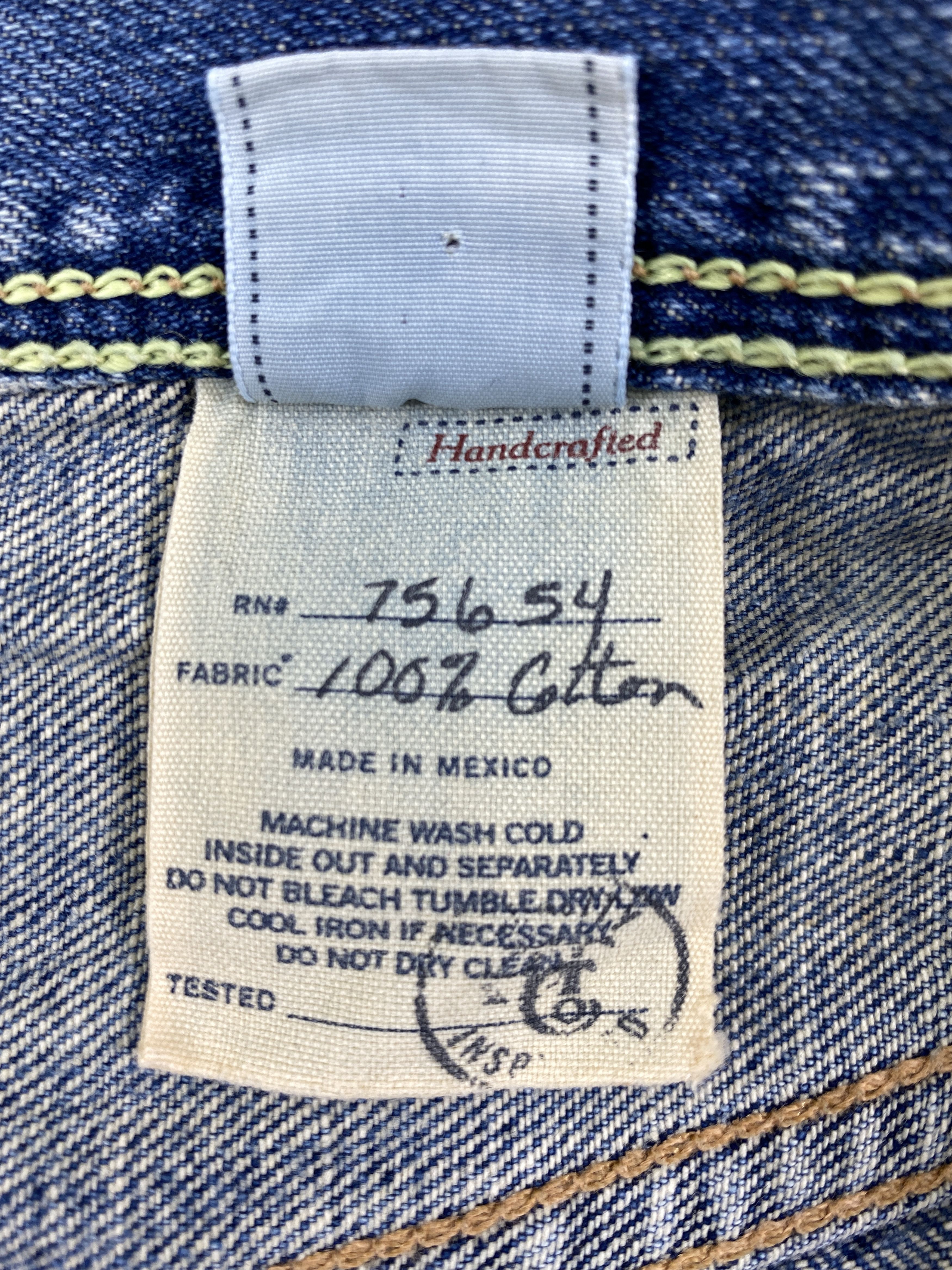 If Six Was Nine Vintage japanese ifsixwasnine style Jeans 35x29 - JN3011 Size US 35 - 10 Thumbnail
