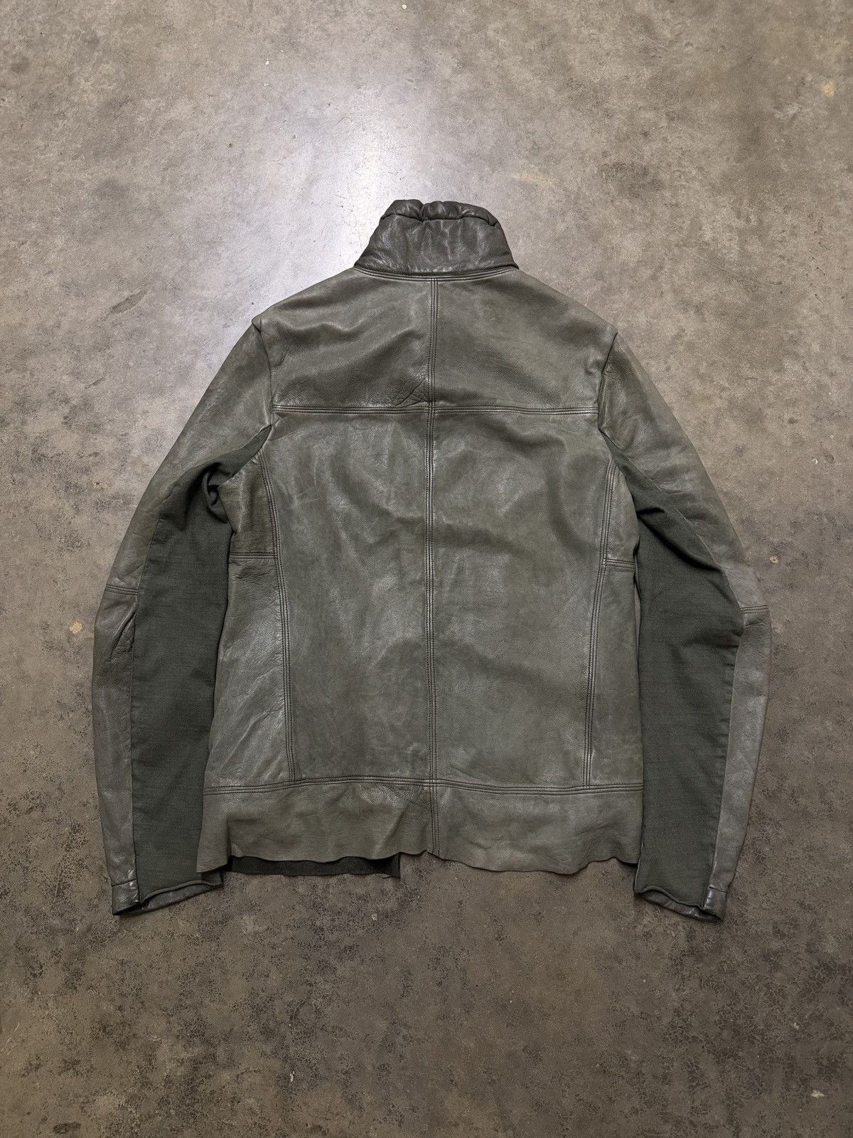 Rick Owens Rick Owens FW05 ‘Moog’ Sherpa Collar Leather Jacket Size US M / EU 48-50 / 2 - 5 Thumbnail