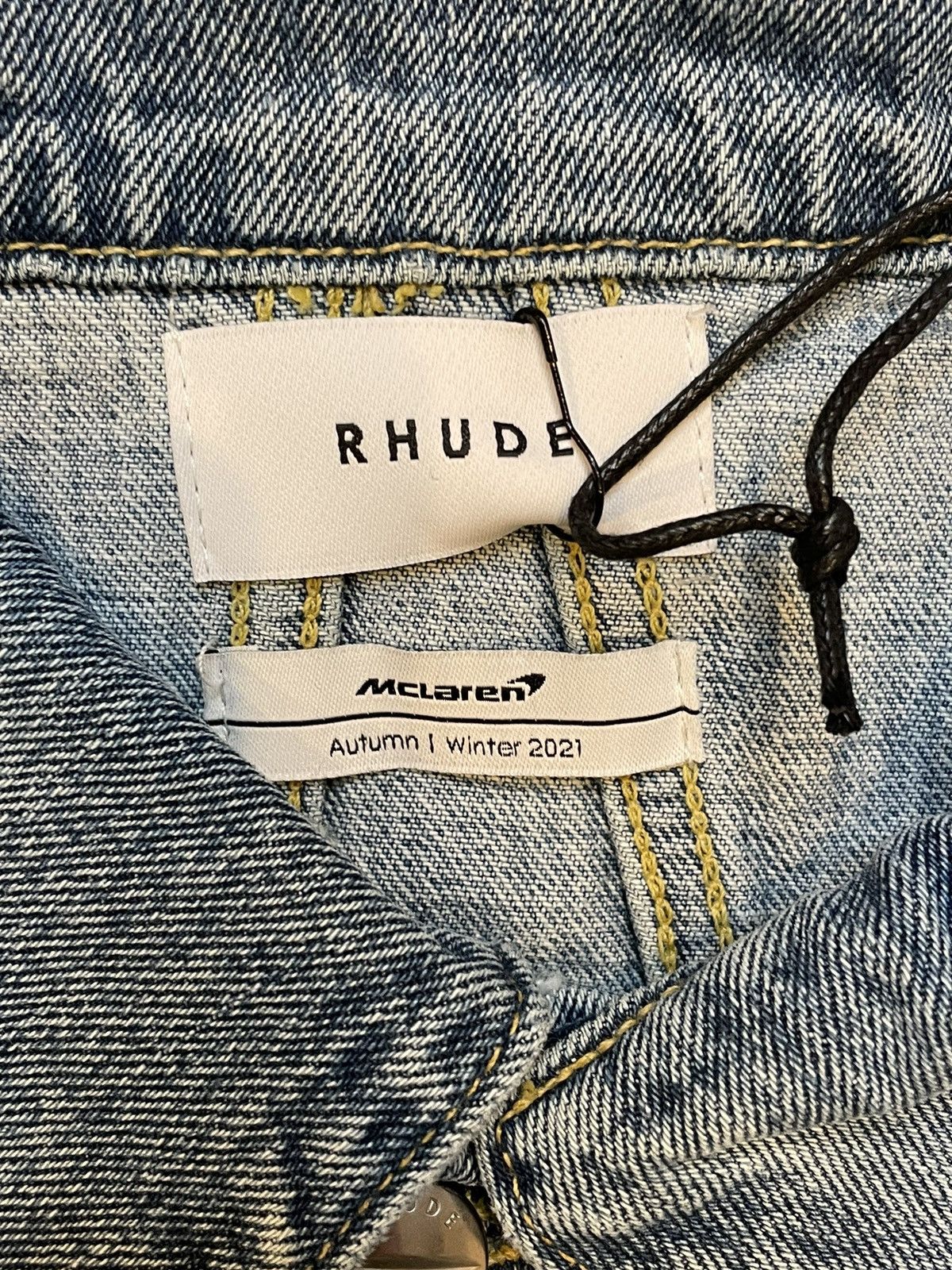 Rhude Rhude x Mclaren Denim Jacket Size US L / EU 52-54 / 3 - 5 Thumbnail