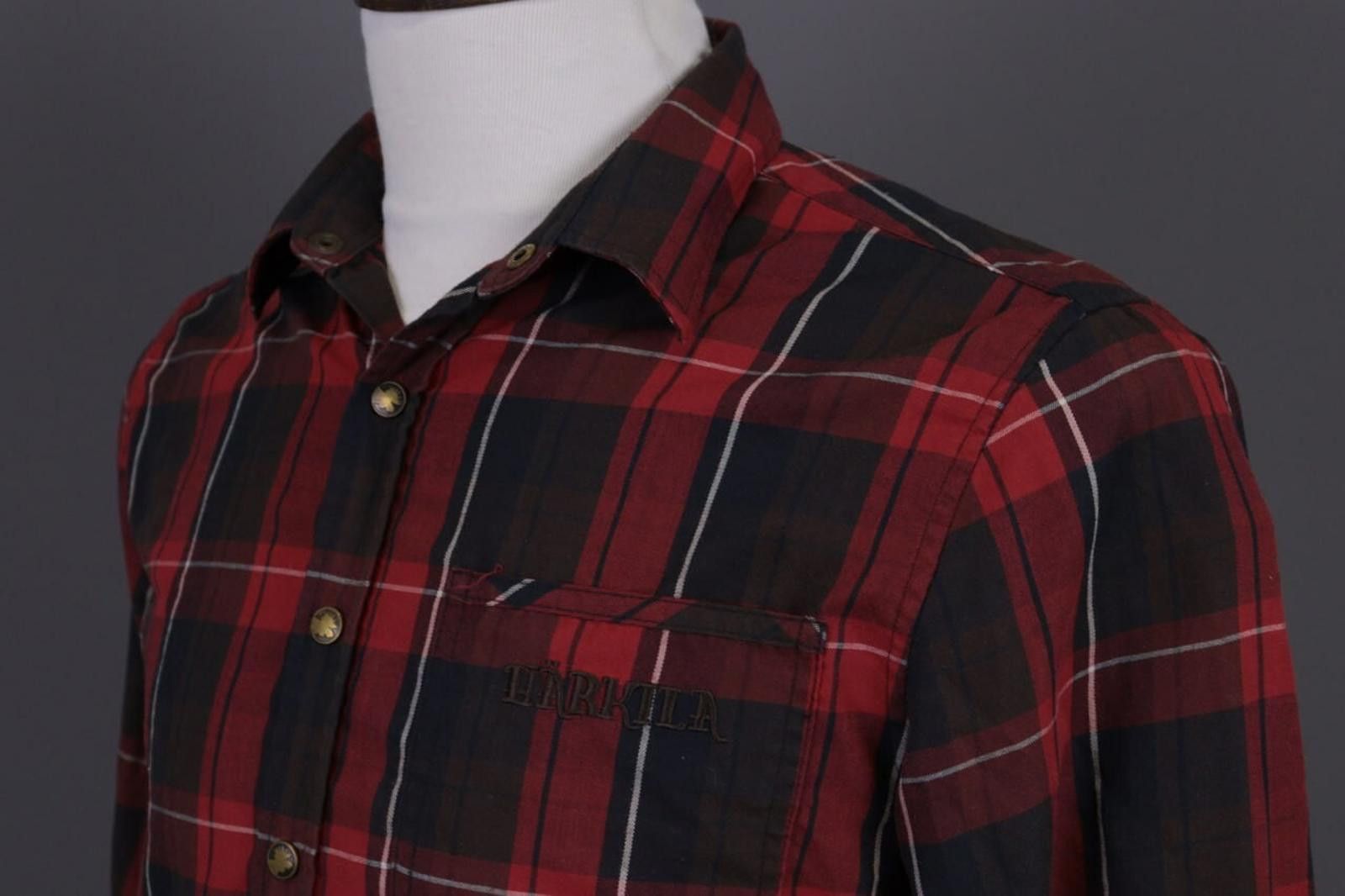 Designer Härkila of Scandinavia Plaid Wool Overshirt Shirt Size M Size US M / EU 48-50 / 2 - 10 Thumbnail