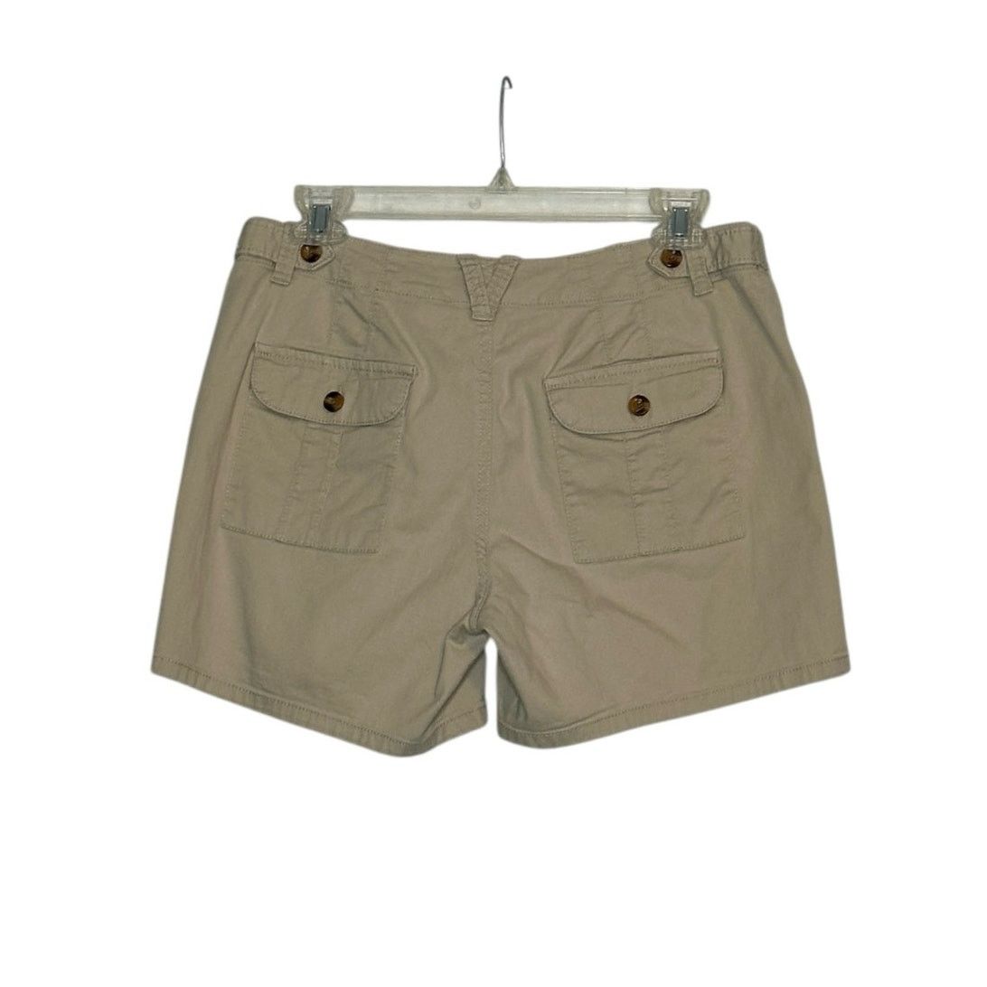 Dockers Dockets beige low rise chino shorts size 6 Size 28" / US 6 / IT 42 - 6 Thumbnail