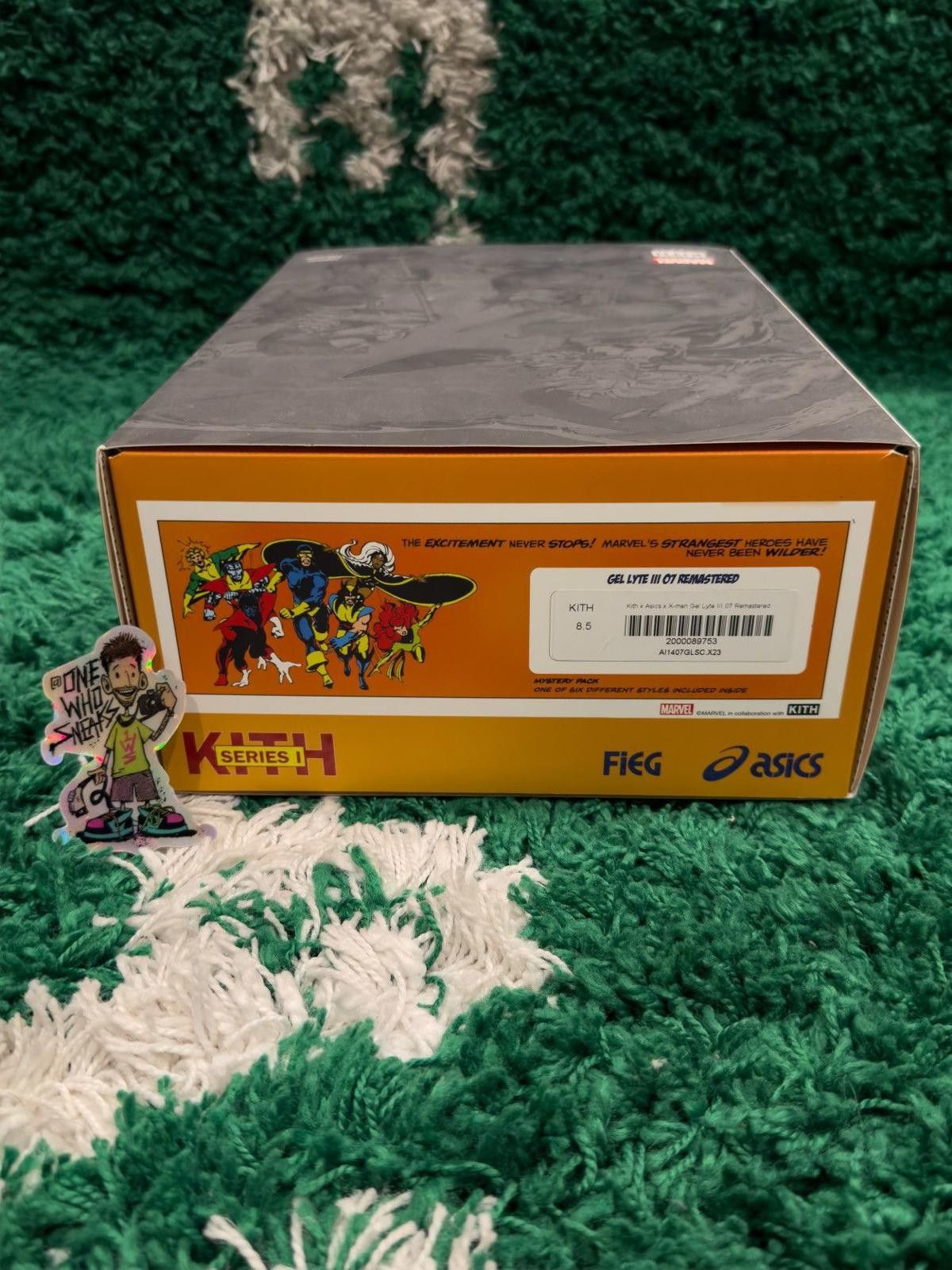 Asics Kith x X-Men x Asics Gel-Lyte III Remastered Size 8.5 Size US 8.5 / EU 41-42 - 11 Thumbnail