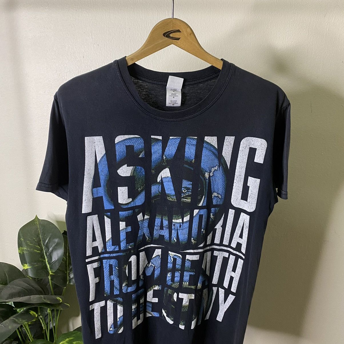 Band Tees × Vintage Vintage Y2K Asking Alexandria English Rock Band Tee Size US M / EU 48-50 / 2 - 2 Thumbnail