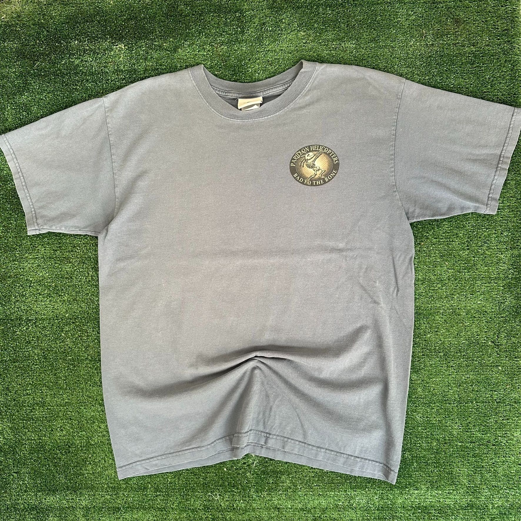 Vintage Vintage Kokopelli Skull T-Shirt Papillon Helicopters Grand C Size US L / EU 52-54 / 3 - 3 Thumbnail