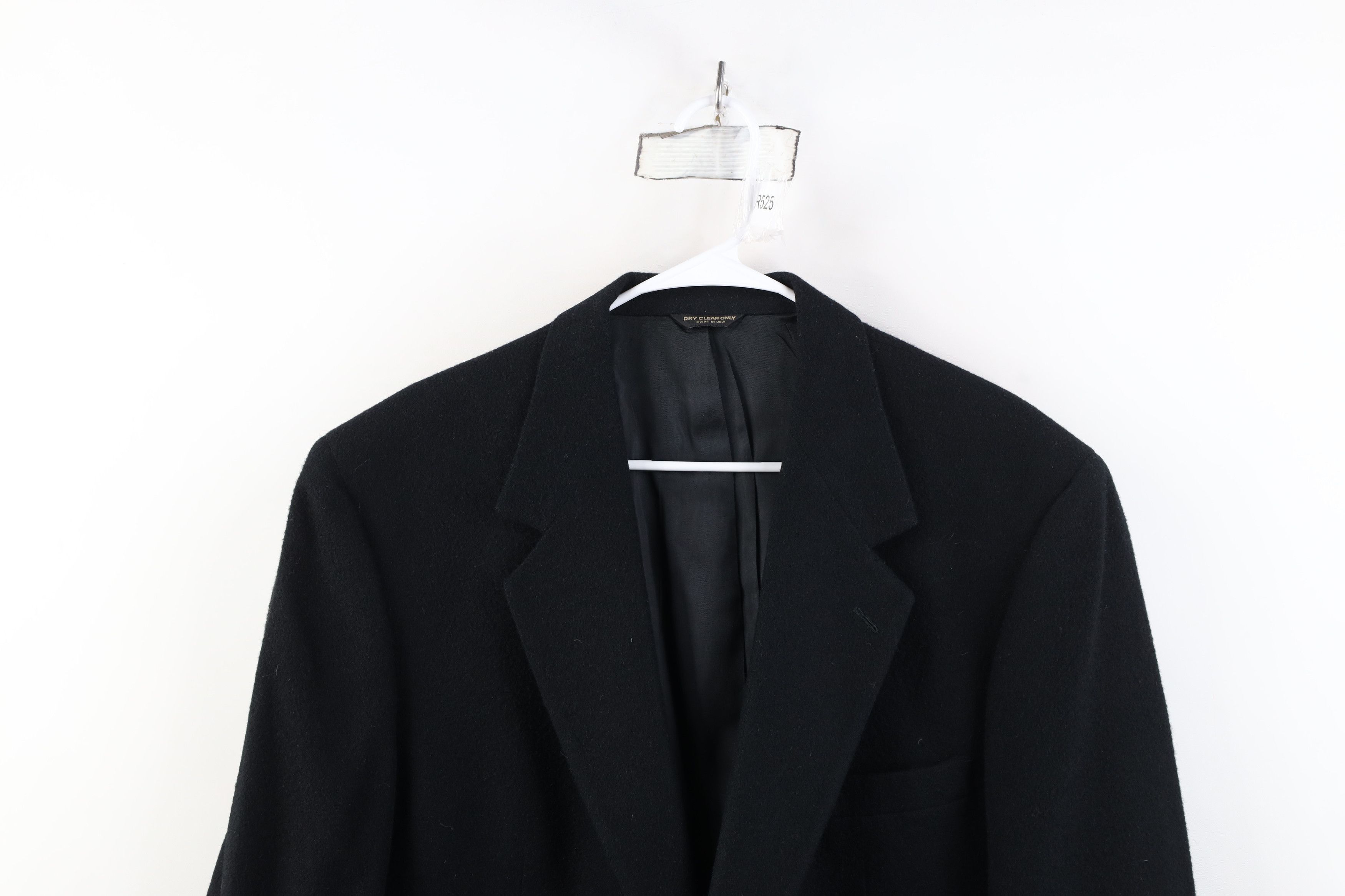 Vintage Vintage 90s Streetwear 2 Button Suit Blazer Jacket Black USA Size US XXL / EU 58 / 5 - 2 Thumbnail