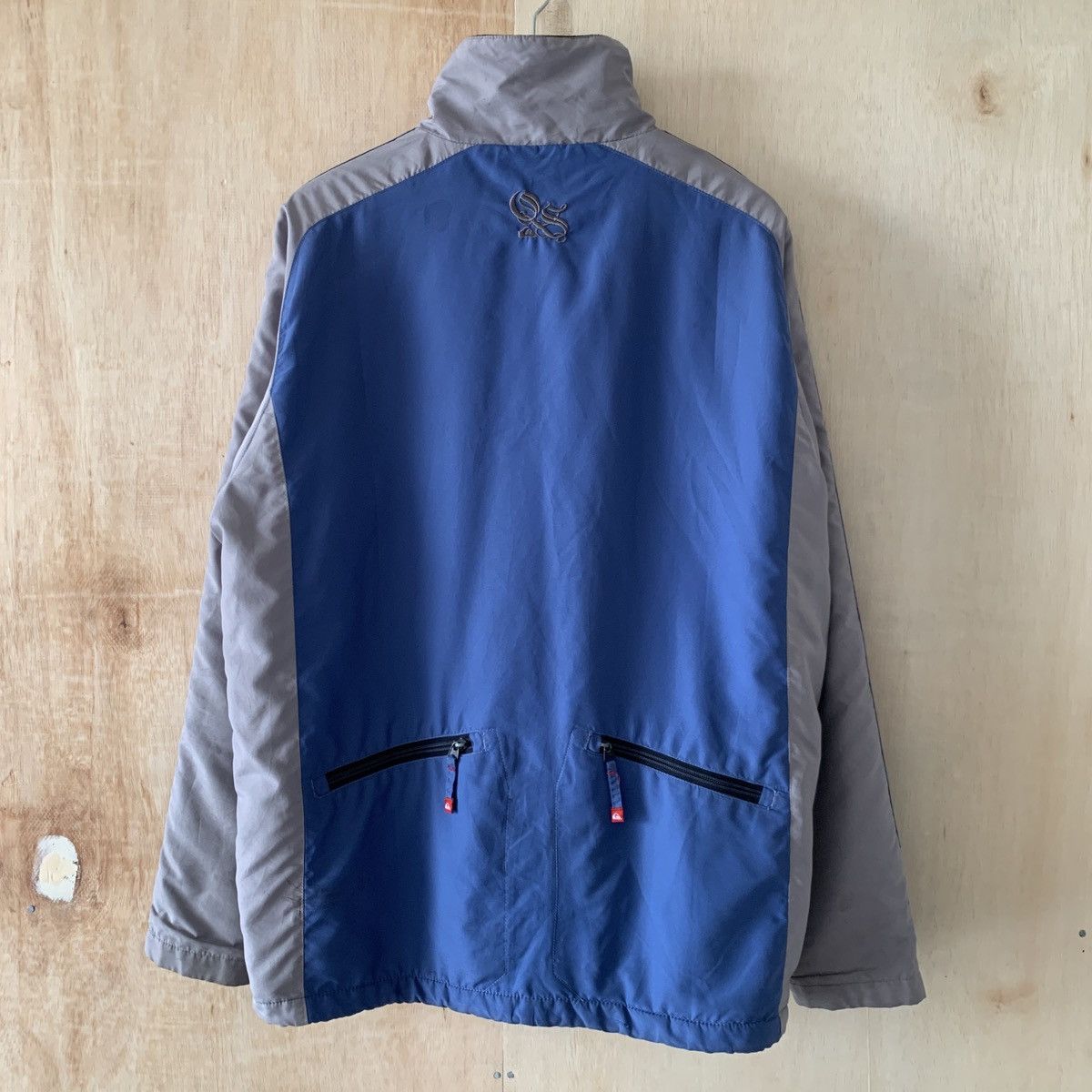 Quiksilver vintage quiksilver puffer down sherpa lining jacket Size US L / EU 52-54 / 3 - 9 Thumbnail