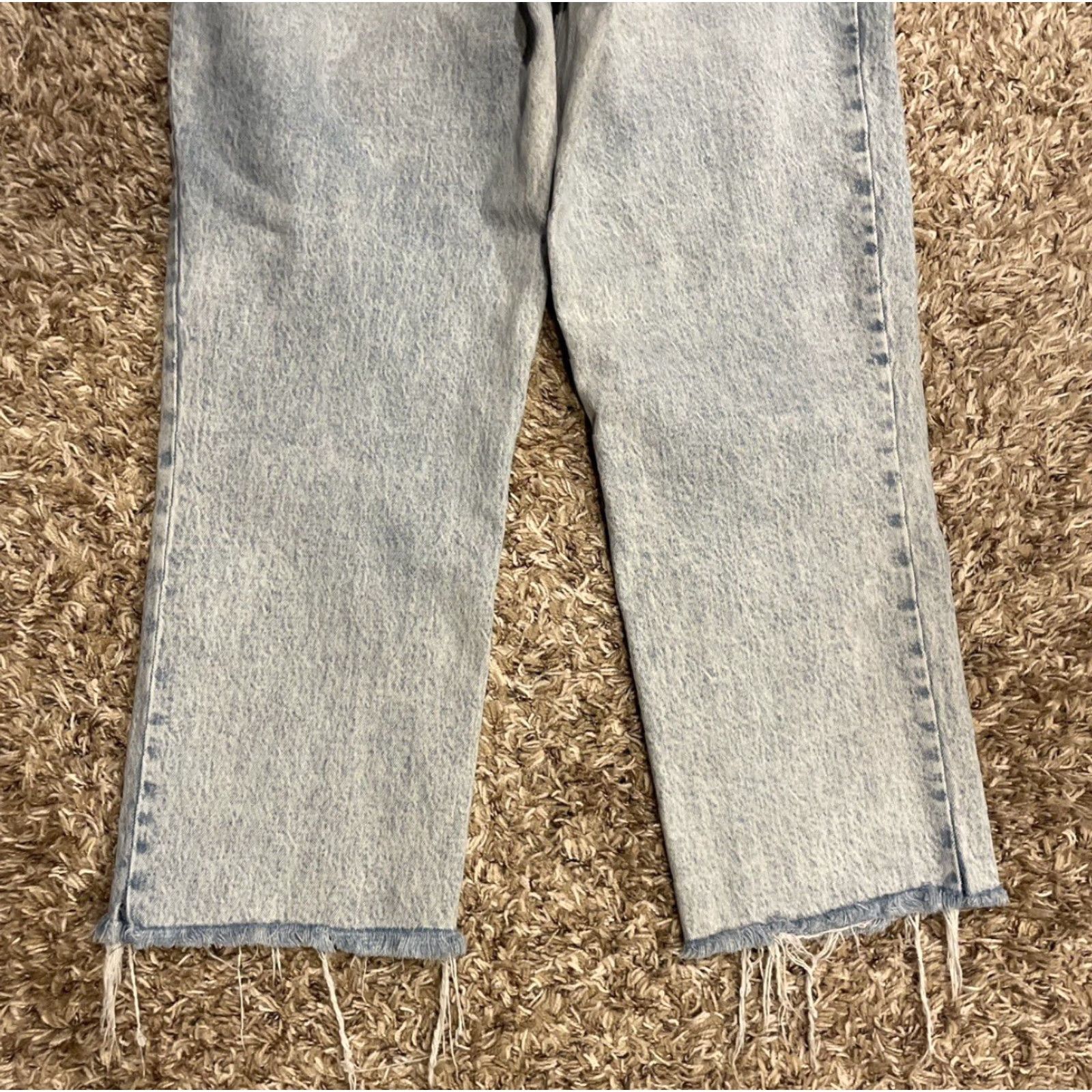 Abercrombie & Fitch VINTAGE Abercrombie & Fitch The 90’s Straight Ultra High Rise Curve Love Jean Casual Women 28 Jeans Size 28" / US 6 / IT 42 - 6 Thumbnail