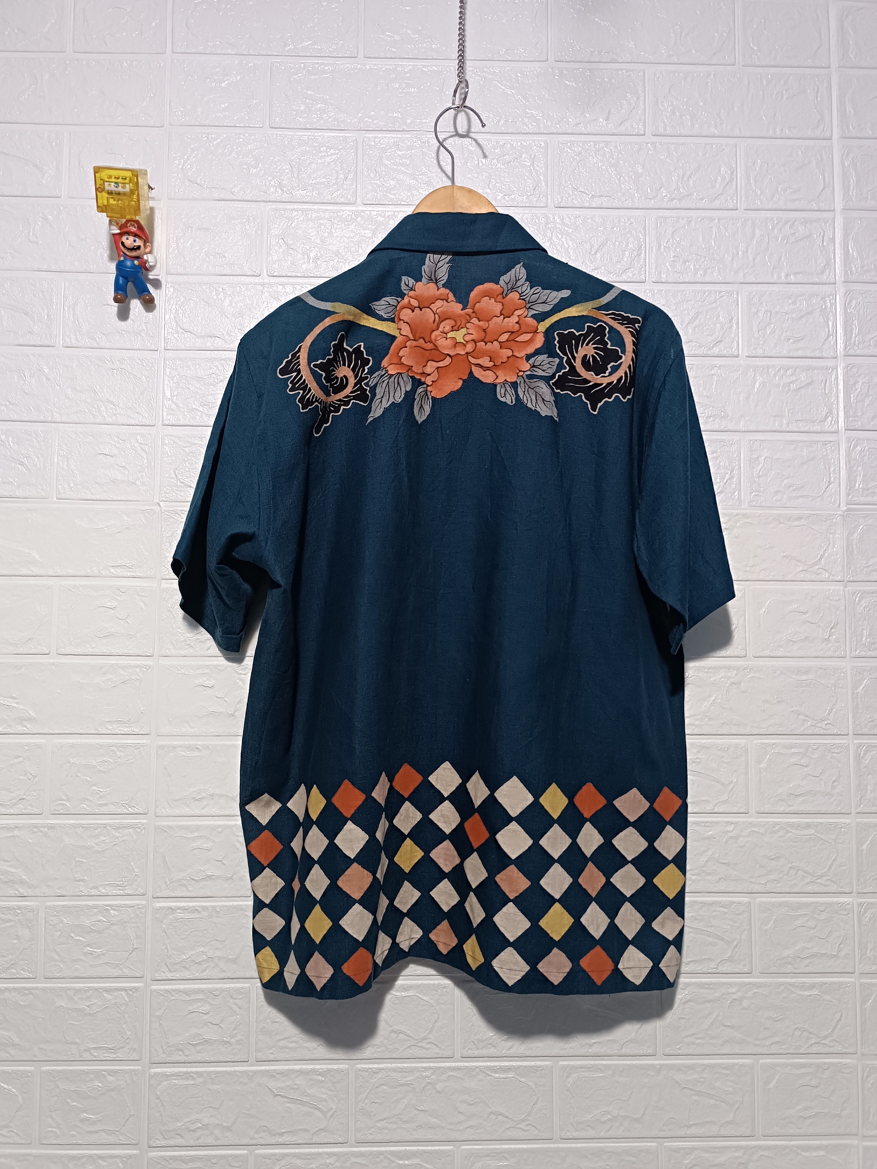 Japanese Brand Vintage Art Karakuri Tamashii Shirt Size US L / EU 52-54 / 3 - 6 Thumbnail