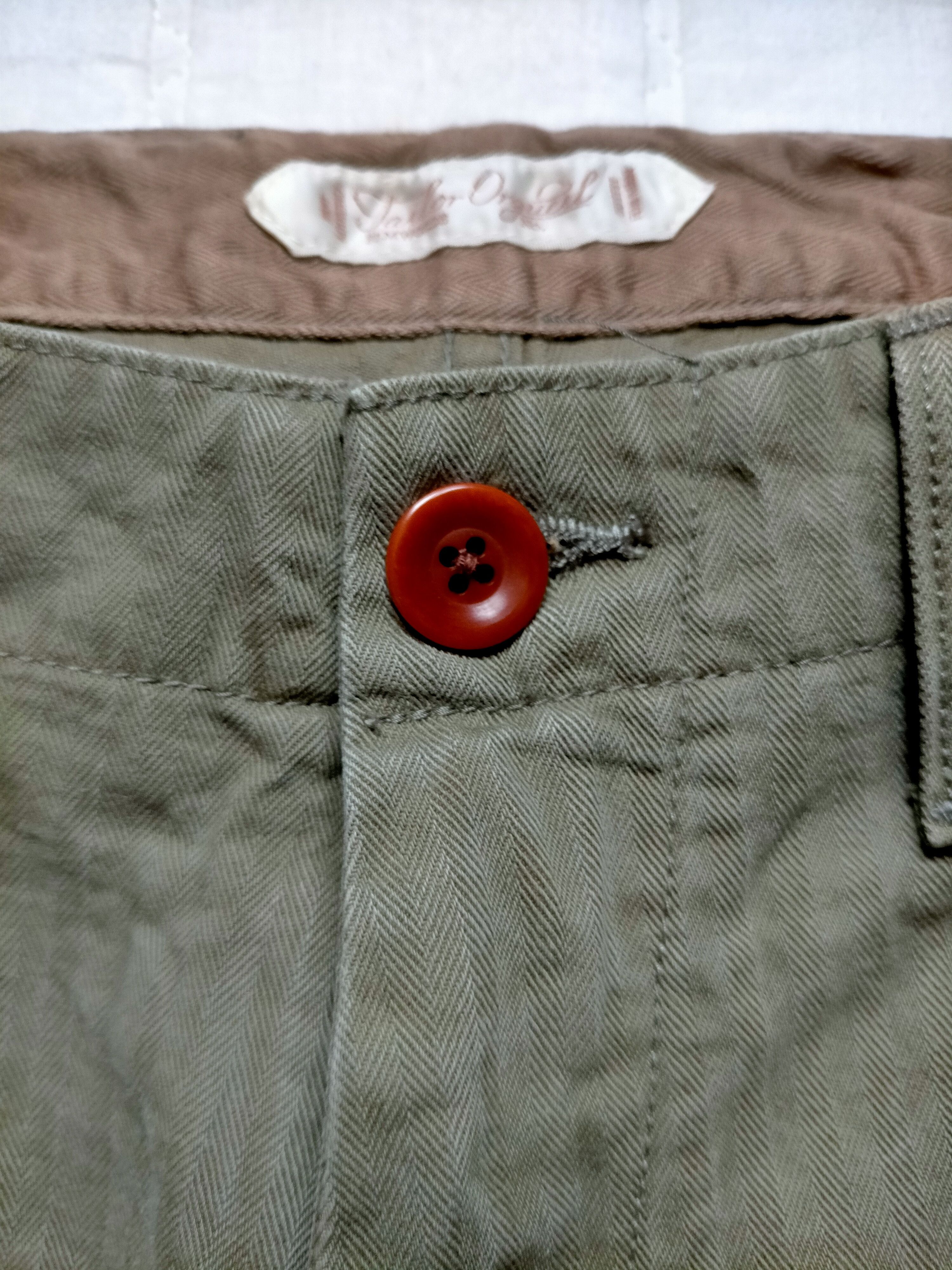 Studio D'Artisan Vintage Studio D'Artisan HBT Stripe Trouser Cargo Pants Size US 36 / EU 52 - 19 Thumbnail