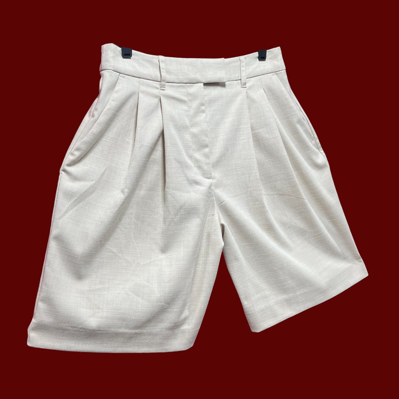Worthington Worthington - Women's Mid-Rise 8.5" Inseam City Short - Beig Size 30" / US 8 / IT 44 - 13 Thumbnail