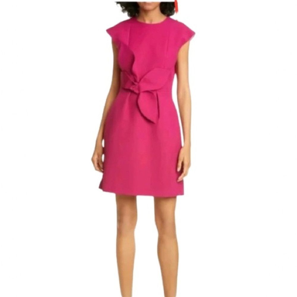 Ted Baker Women's 2 (6) Ted Baker London Magenta Polly Structured Bow Size M / US 6-8 / IT 42-44 - 1 Thumbnail