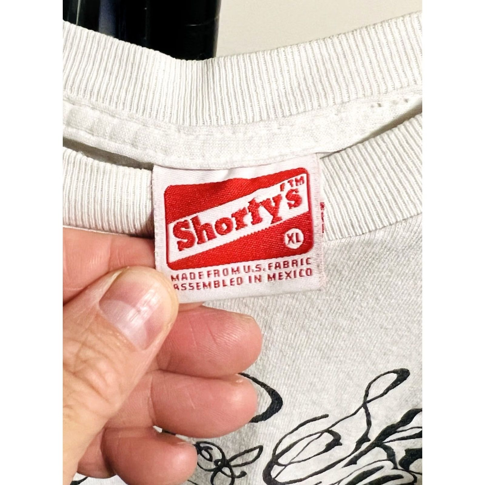 Vintage VINTAGE Shorty’s Skateboards Church of Skatan T Shirt XL White Men Skate Short Sleeve Crew Neck 1990s 90s Logo Size US XL / EU 56 / 4 - 7 Thumbnail