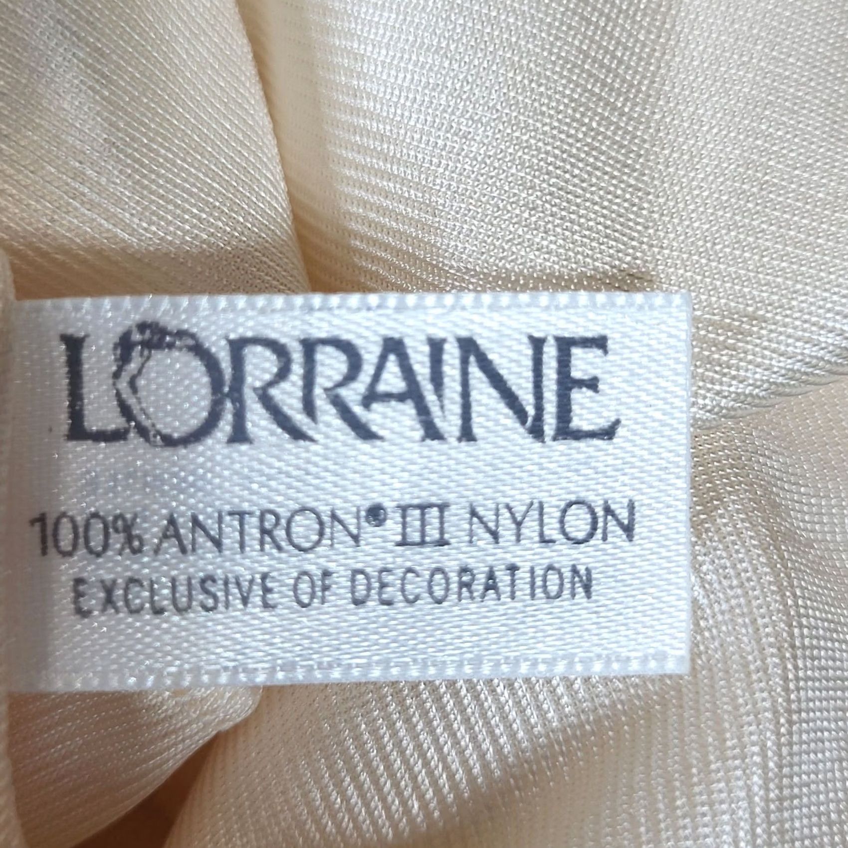 Vintage VINTAGE Lorraine Camisole Women's 38 Cream Nylon Lace Trim USA 1980s Victorian Mens? Size ONE SIZE - 5 Thumbnail