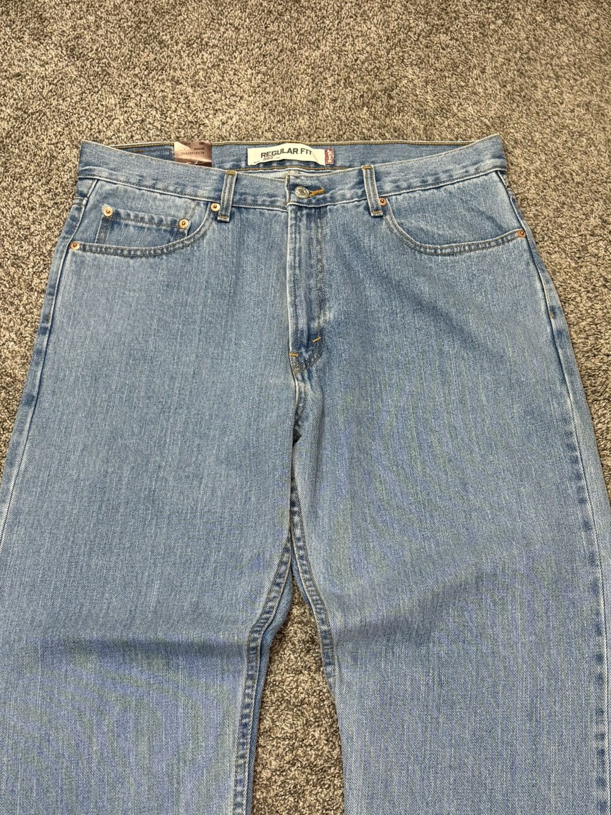 Levi's Vintage Levis 505 Jeans 36x29 Y2K Deadstock Regular Straight Size US 36 / EU 52 - 7 Thumbnail