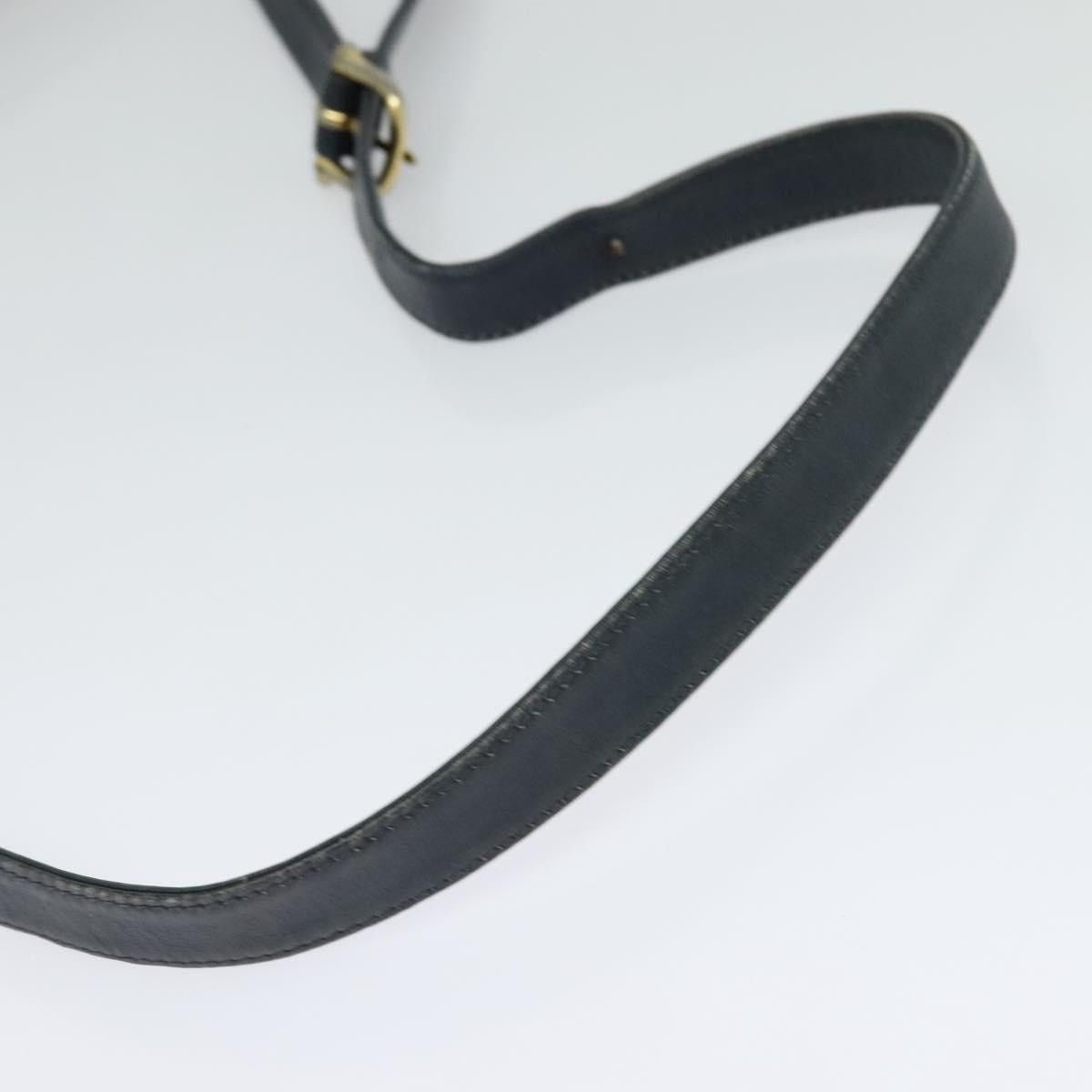 Celine CELINE C Sulky Shoulder Bag Canvas Navy Gold Size ONE SIZE - 7 Thumbnail