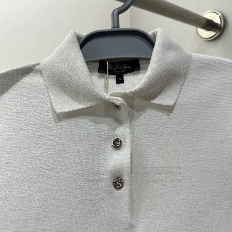 Loro Piana Loro Piana Five-Quarter Sleeve Short Sleeve Polo Size S / US 4 / IT 40 - 6 Thumbnail