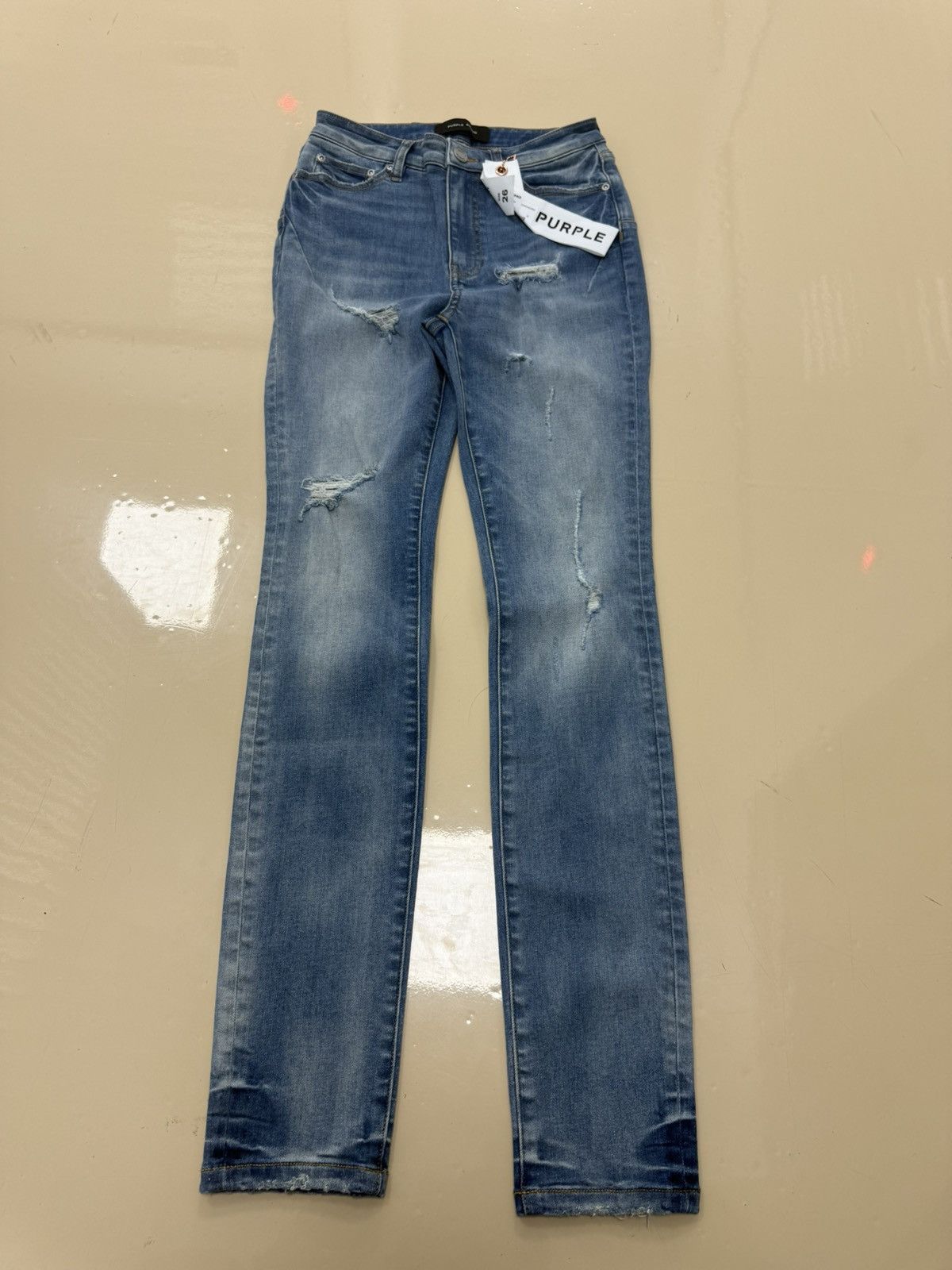 Other Purple Brand Authentic Indigo Jeans Size 26" / US 2 / IT 38 - 1 Thumbnail