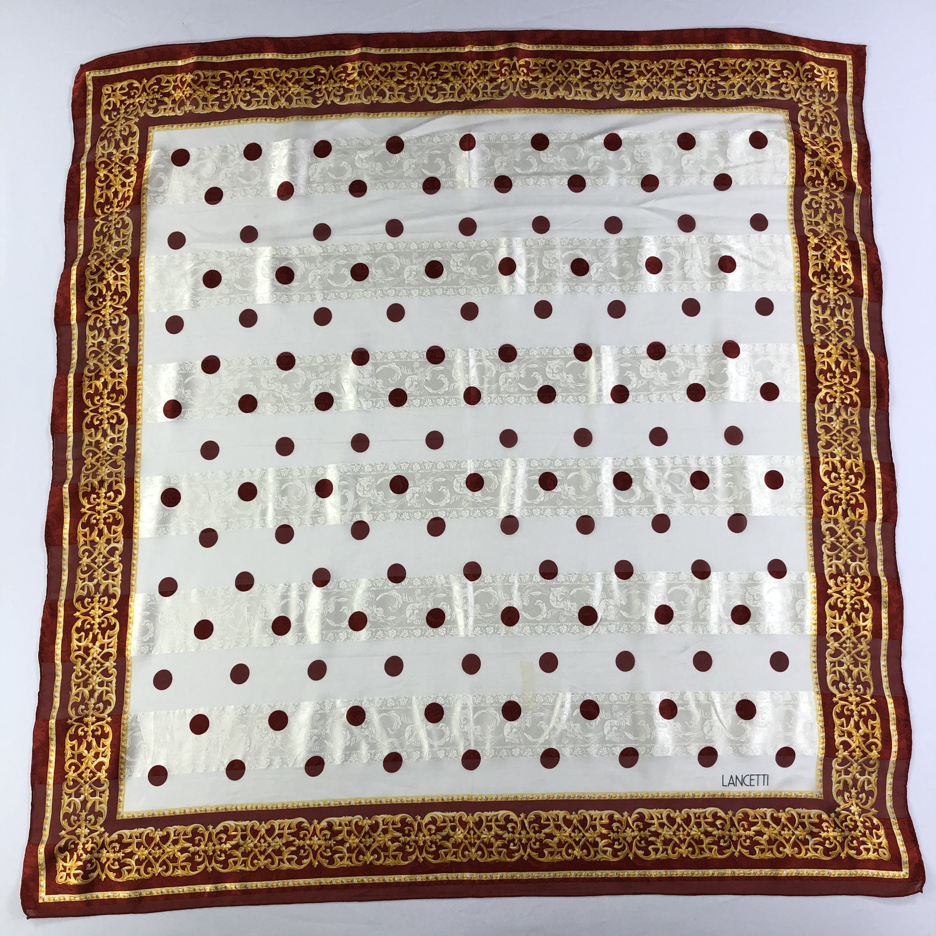 Lui di Lancetti × Vintage Vintage Lancetti Silk Scarf Size ONE SIZE - 2 Thumbnail