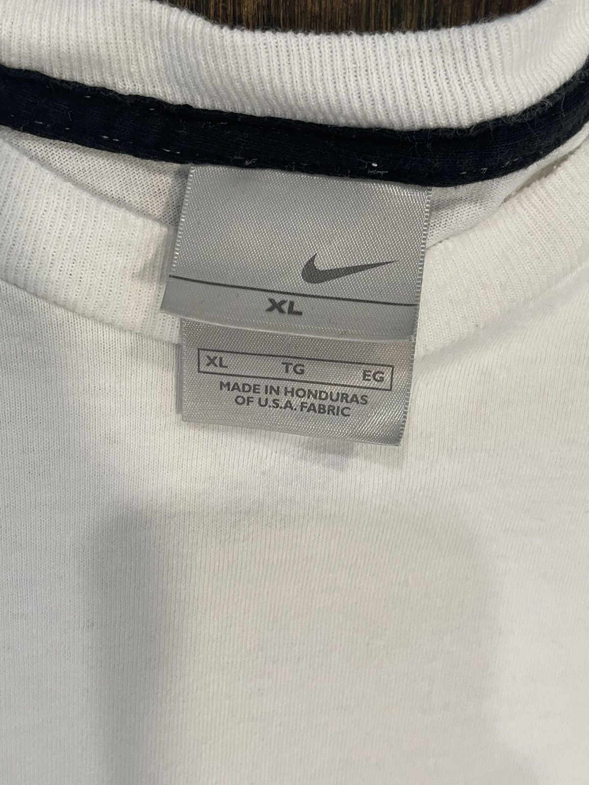 Nike 90s baggy nike white shirt m Size US XL / EU 56 / 4 - 3 Thumbnail
