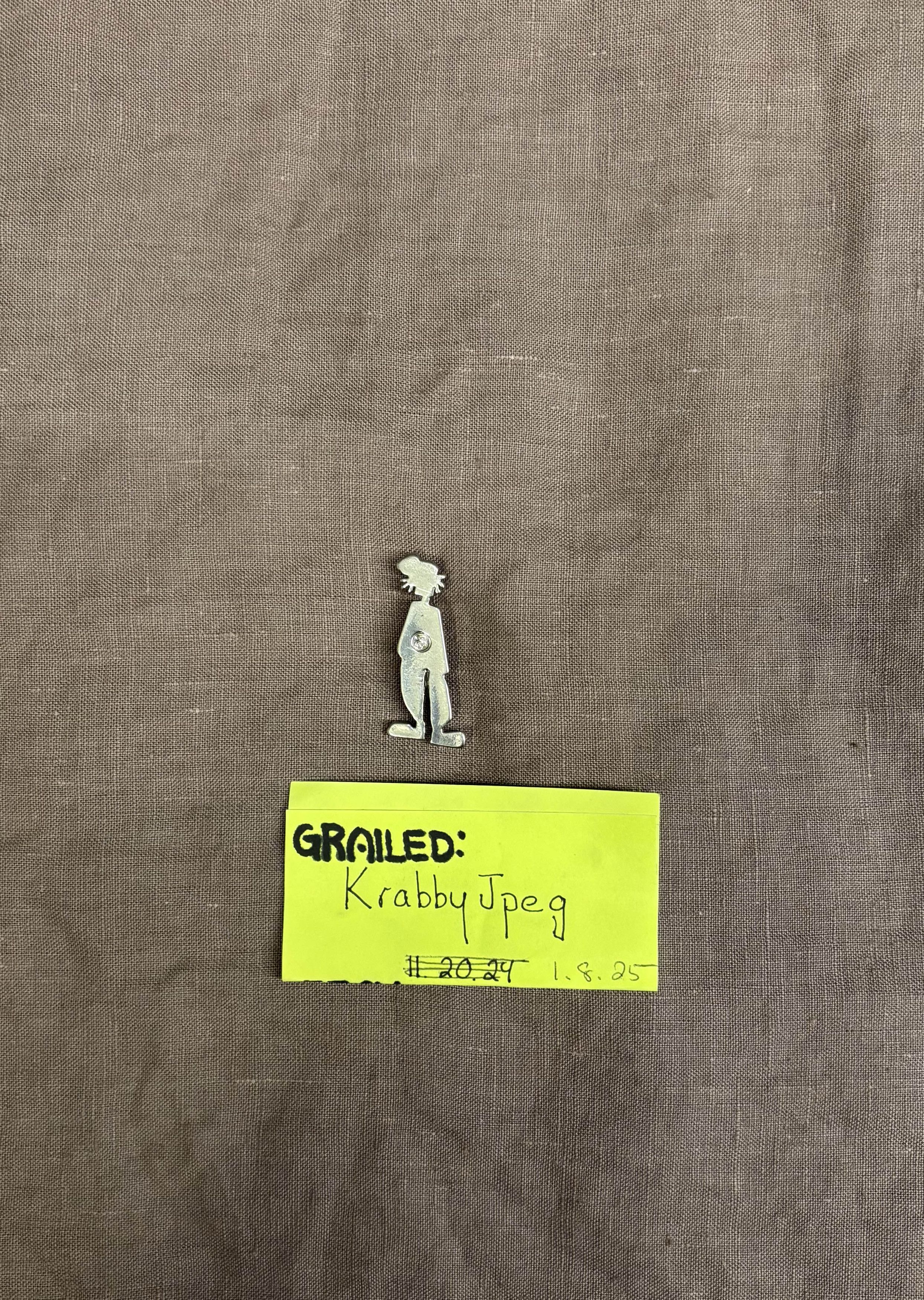Stussy 90's Vintage Stussy Sterling Silver Raggamon Brooch Size ONE SIZE - 1 Thumbnail
