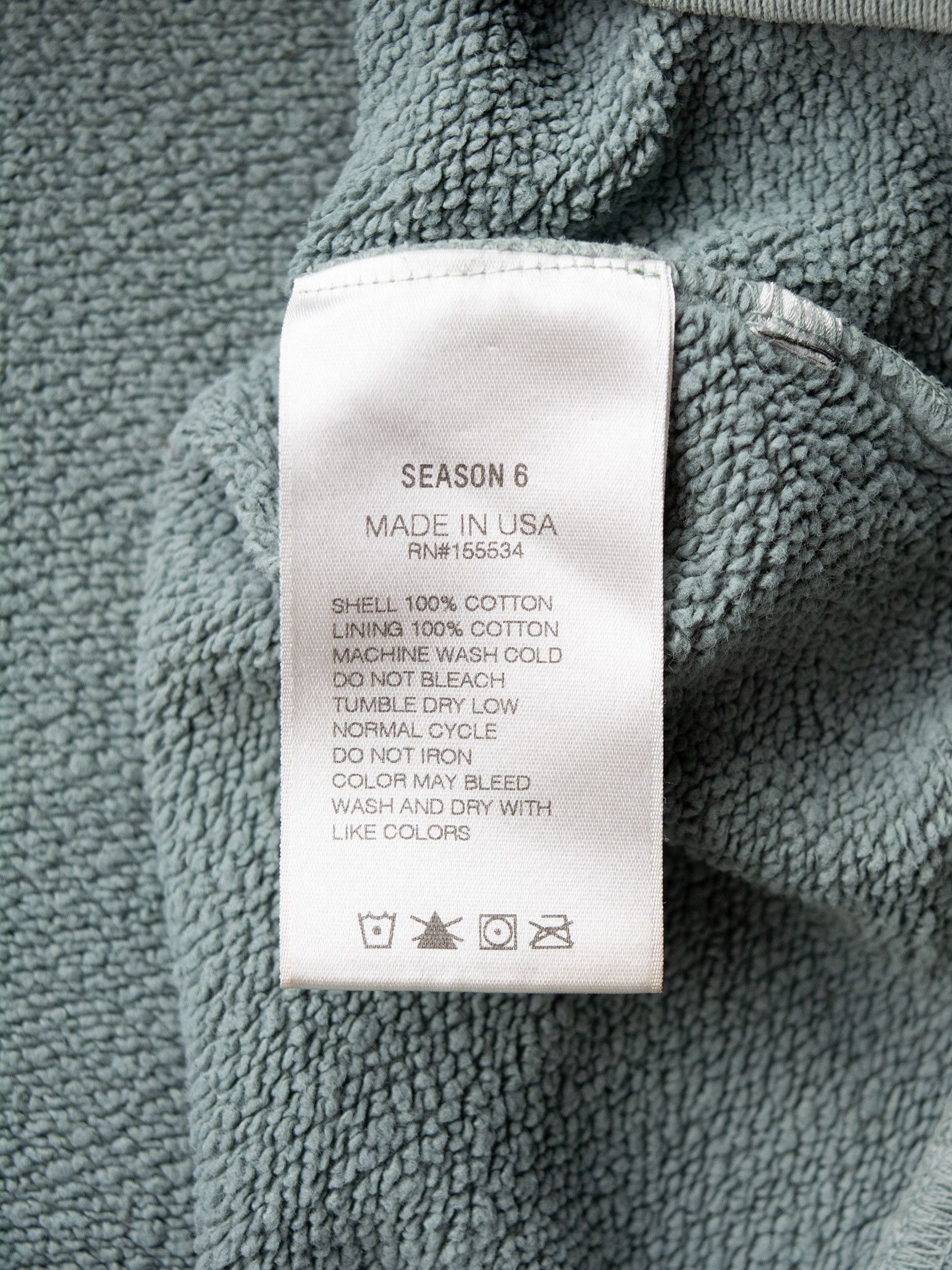 Yeezy YEEZY Season 6 (2018) - Glacier crewneck - size L Size US L / EU 52-54 / 3 - 7 Thumbnail