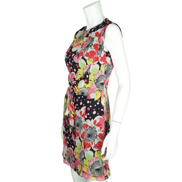 Escada Escada Floral print dress Size XS / US 0-2 / IT 36-38 - 4 Thumbnail