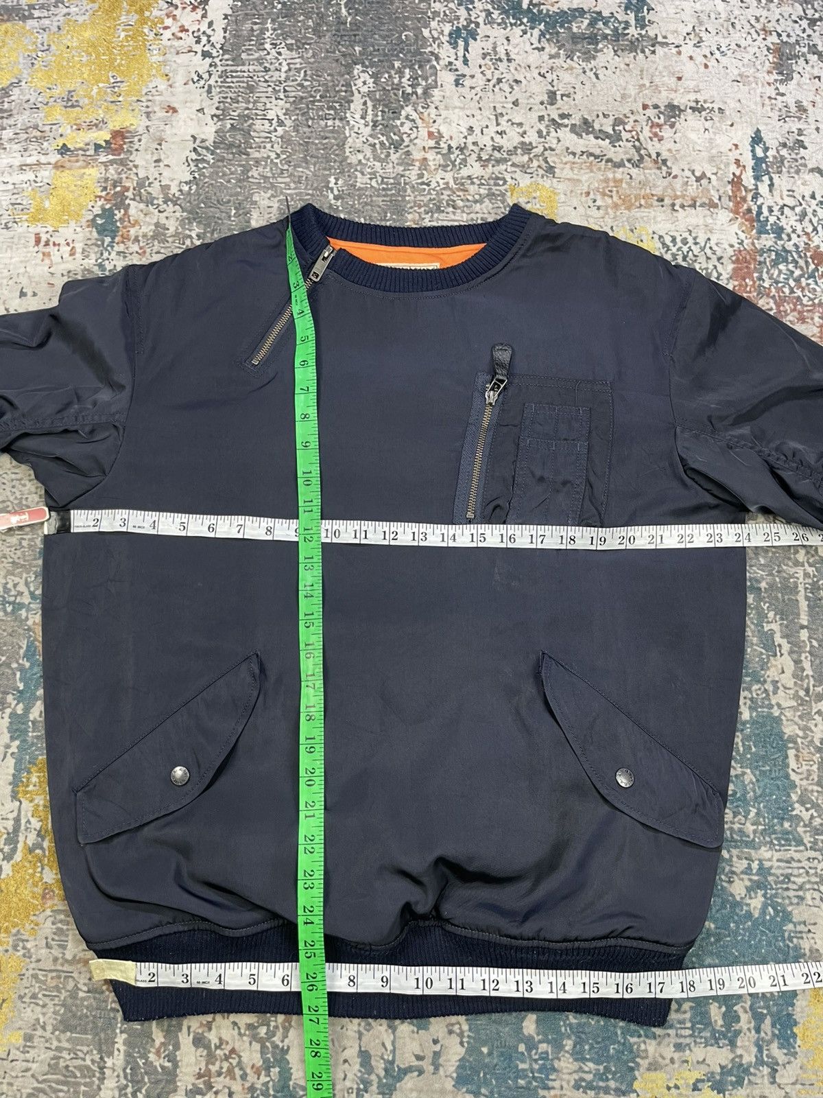 Avirex Avirex Navy Military Type MA-1 Pull Over Bomber Size US M / EU 48-50 / 2 - 8 Thumbnail