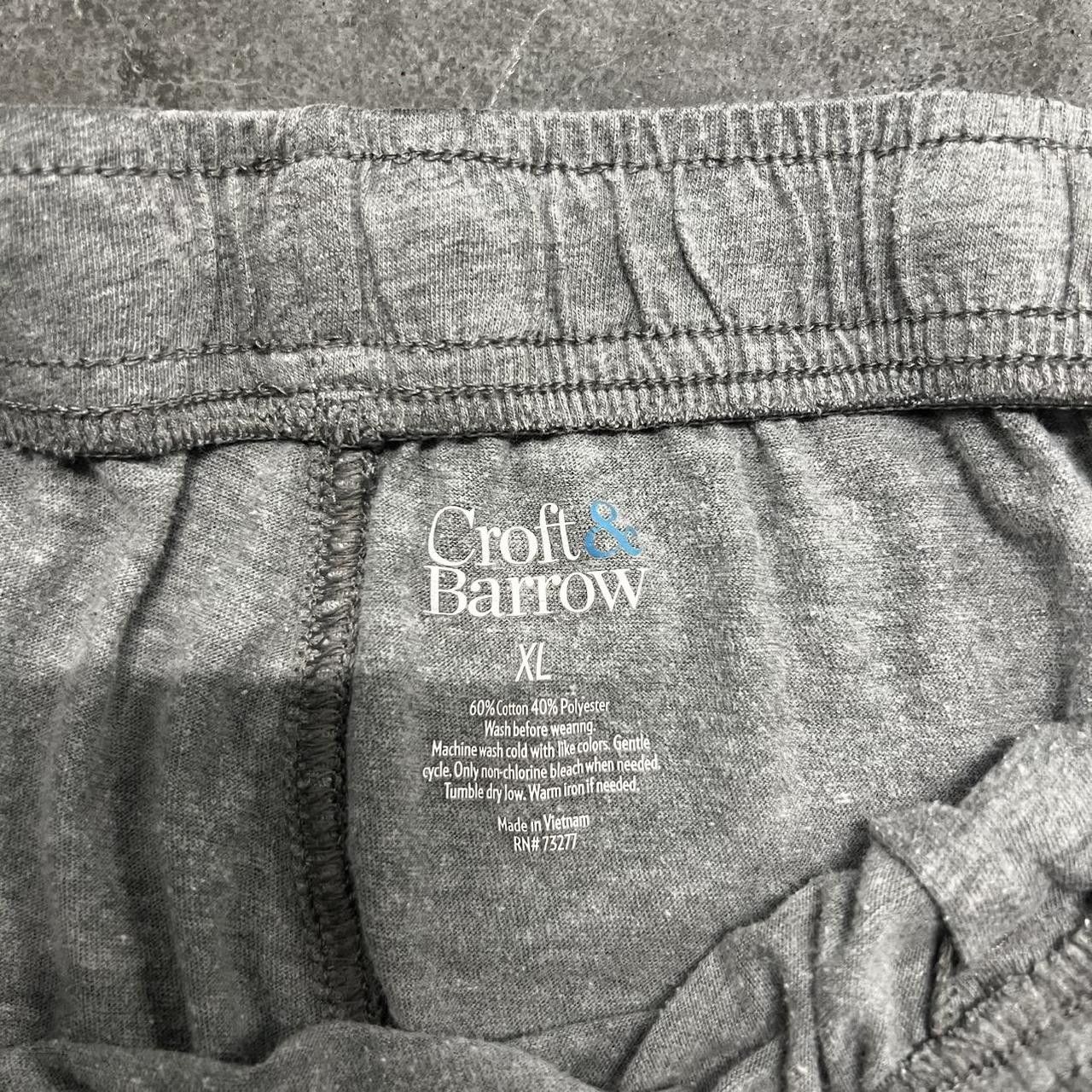 Japanese Brand × Vintage Vintage Y2K/2000s Baggy Wideleg Grey Essential Sweatpants! Size US 40 / EU 56 - 7 Thumbnail