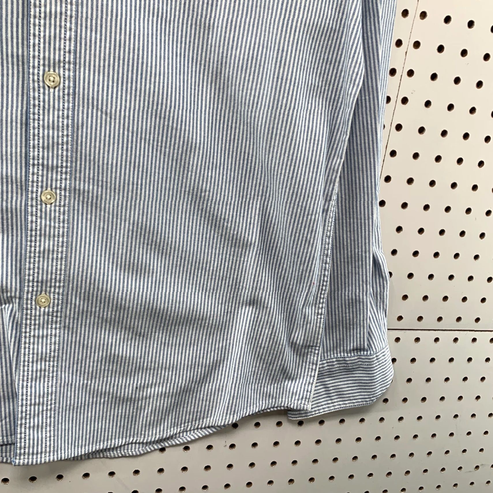 Chaps VINTAGE Chaps Button Down Shirt Mens M Blue Striped Stretch Pocket 21x30 Size US M / EU 48-50 / 2 - 7 Thumbnail