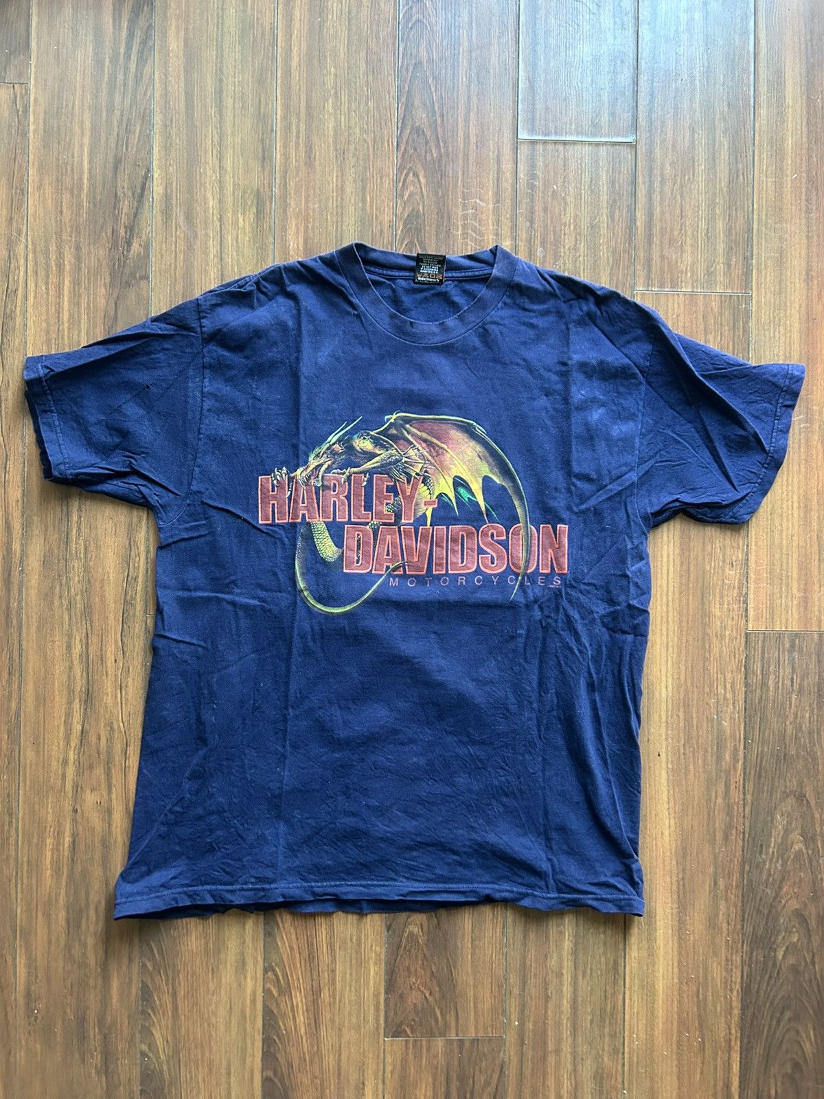 Harley Davidson Harley-Davidson 2001 Dragon T-Shirt XL Size US XL / EU 56 / 4 - 1 Thumbnail