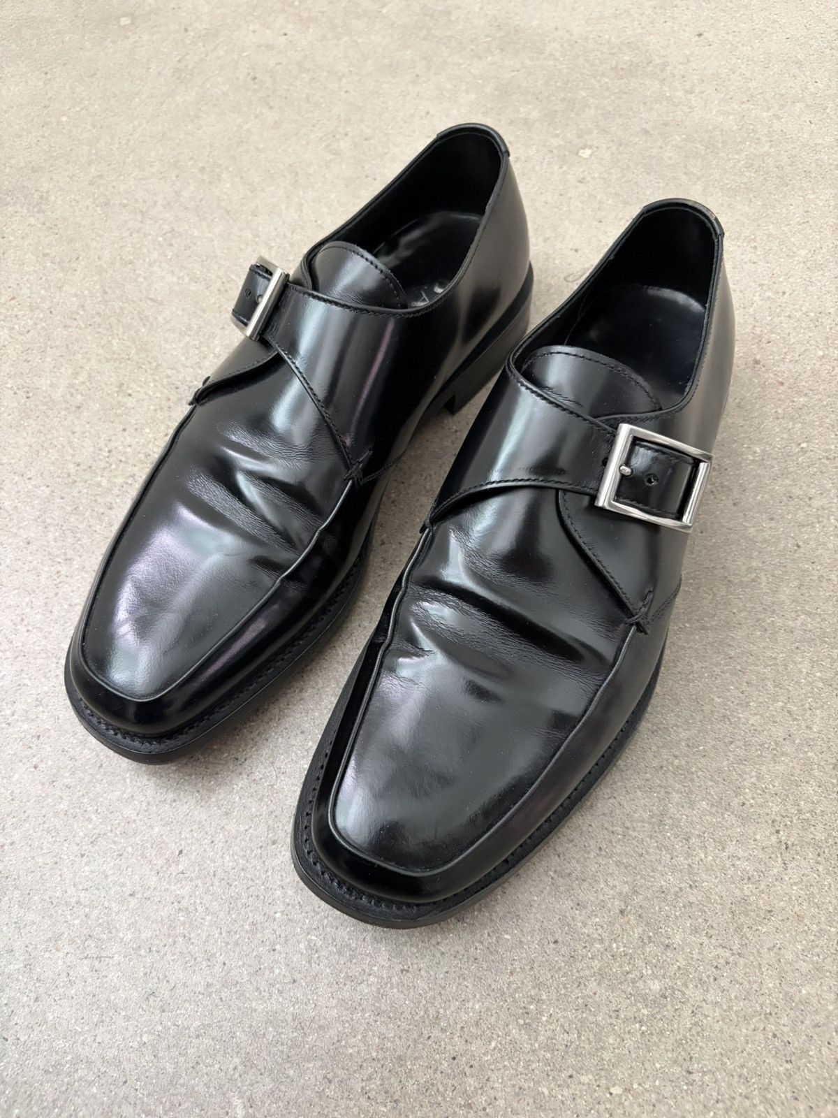 Prada vtg monk strap shoe Size US 9.5 / EU 42-43 - 4 Thumbnail