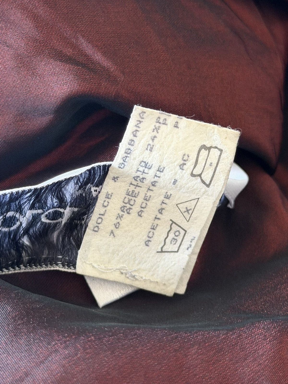 Dolce & Gabbana Very Rare Dolce & Gabbana FW1992 Upside Down Jacket Size XS / US 0-2 / IT 36-38 - 12 Thumbnail