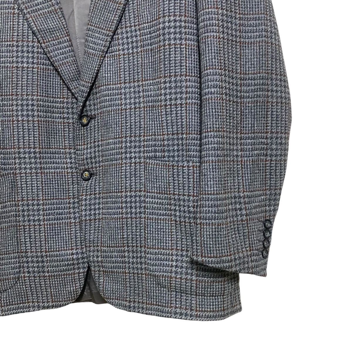 Celine Vintage Celine Houndstooth Checked Wool Blazer Jacket Size US L / EU 52-54 / 3 - 7 Thumbnail