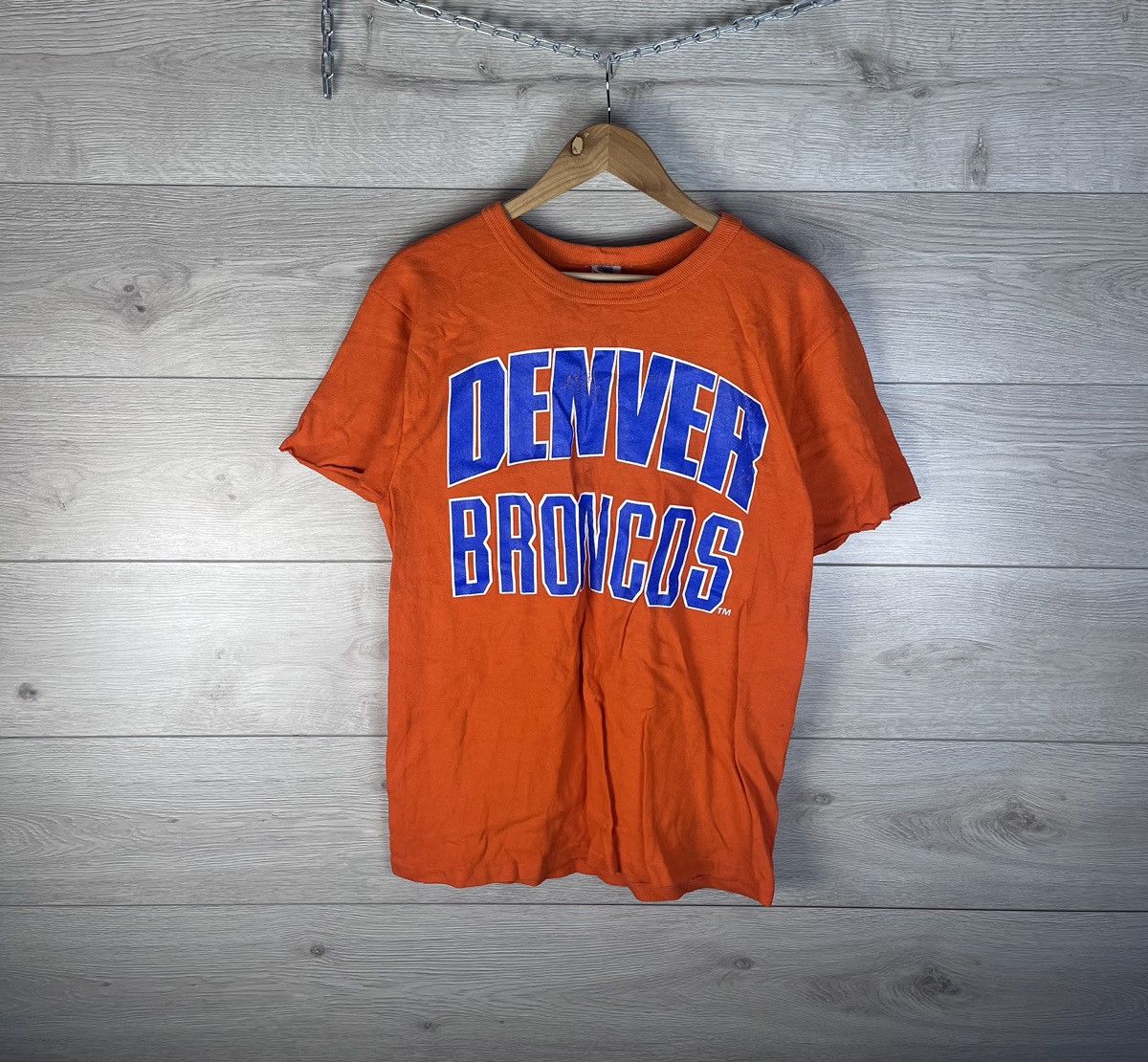 Vintage Vintage men’s t-shirt Denver Broncos size L made in USA Size US L / EU 52-54 / 3 - 1 Thumbnail