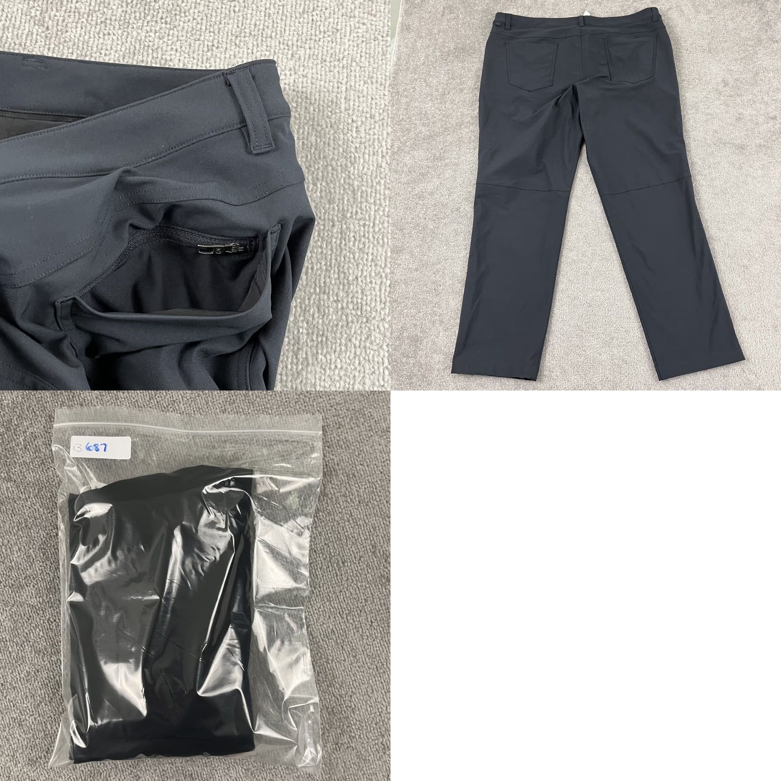 Lululemon Lululemon Mens ABC Pants 40 x 31 Classic Fit Navy Blue Performance Chino Travel Size US 40 / EU 56 - 8 Thumbnail